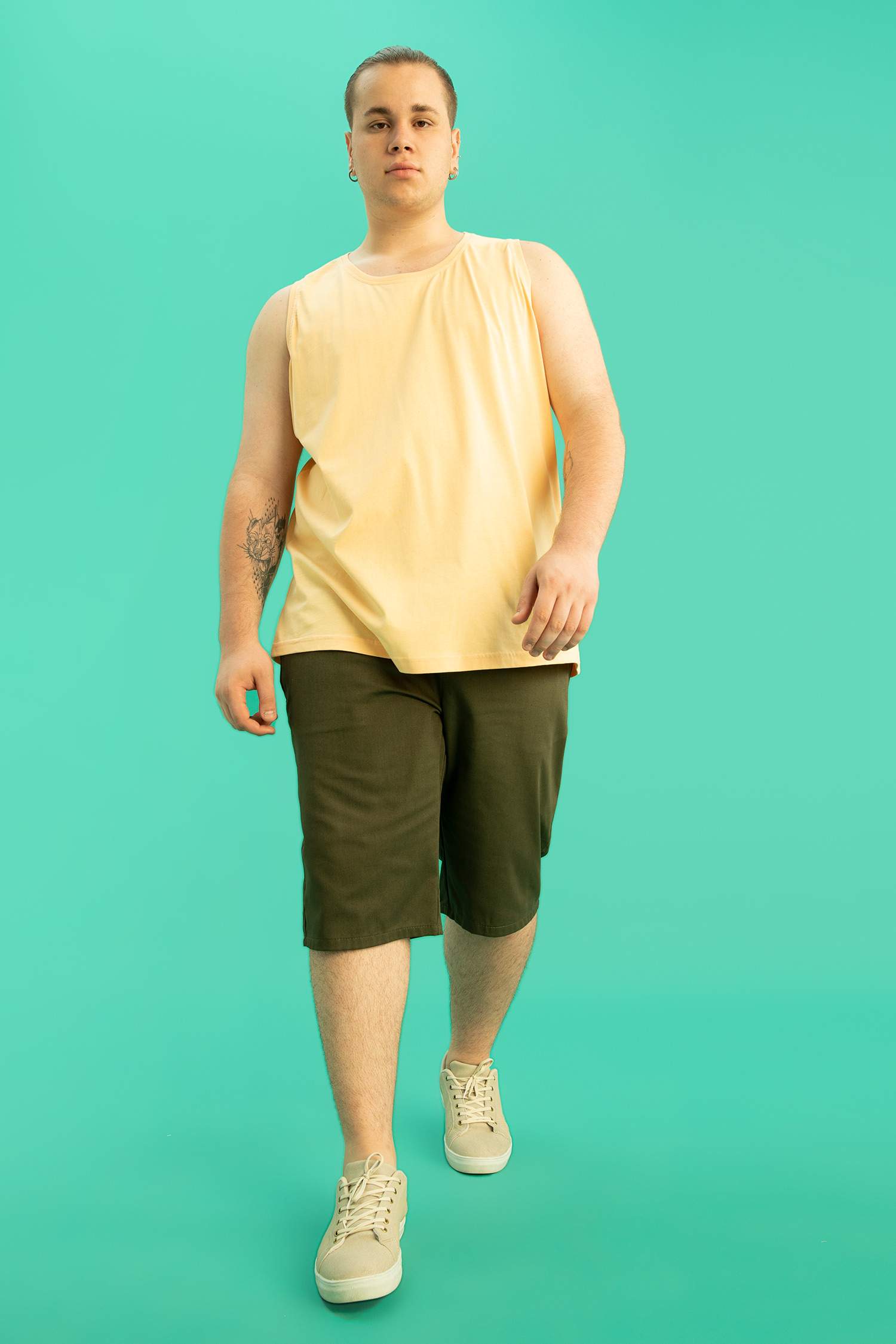 Defacto Plus Regular Fit Bermuda