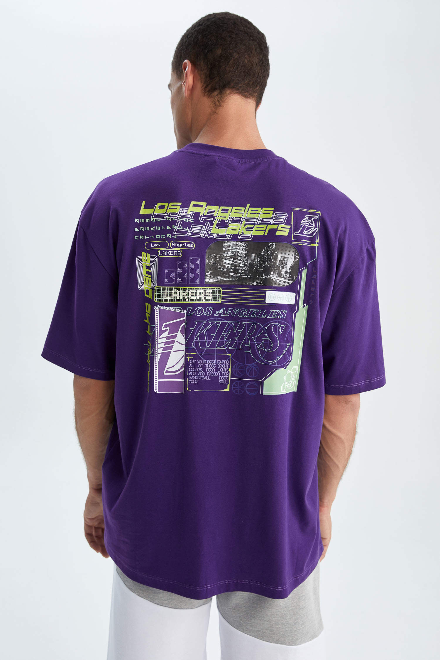 Lakers Bright Lights Tee