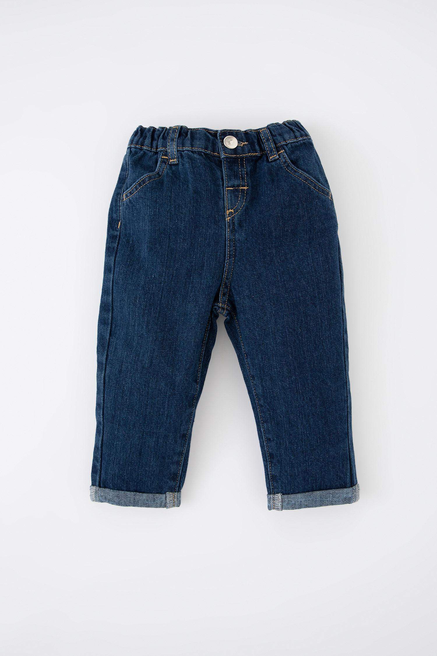 Blue BABY BOY Baby Boy Jeans With Pockets 2630667 DeFacto
