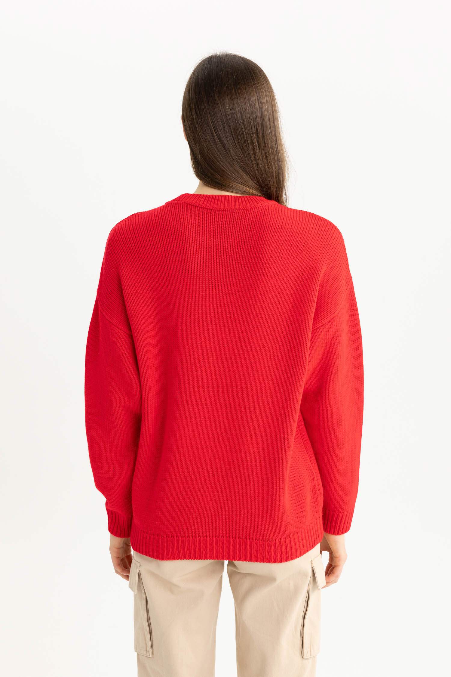 Christmas Themed Crew Neck Pullover