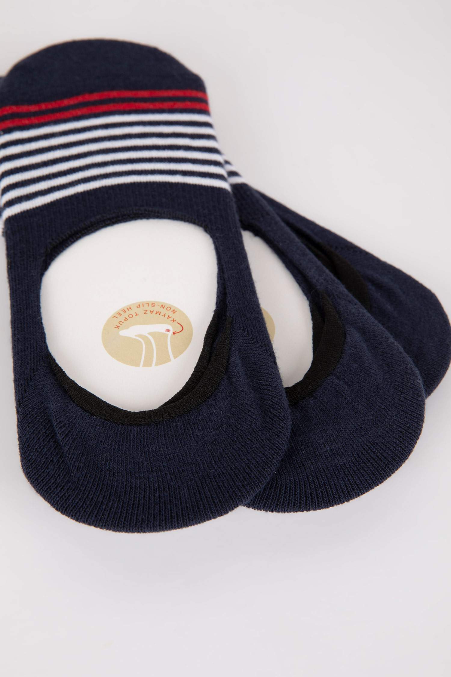 جوارب فلات قطن من 3 قطع