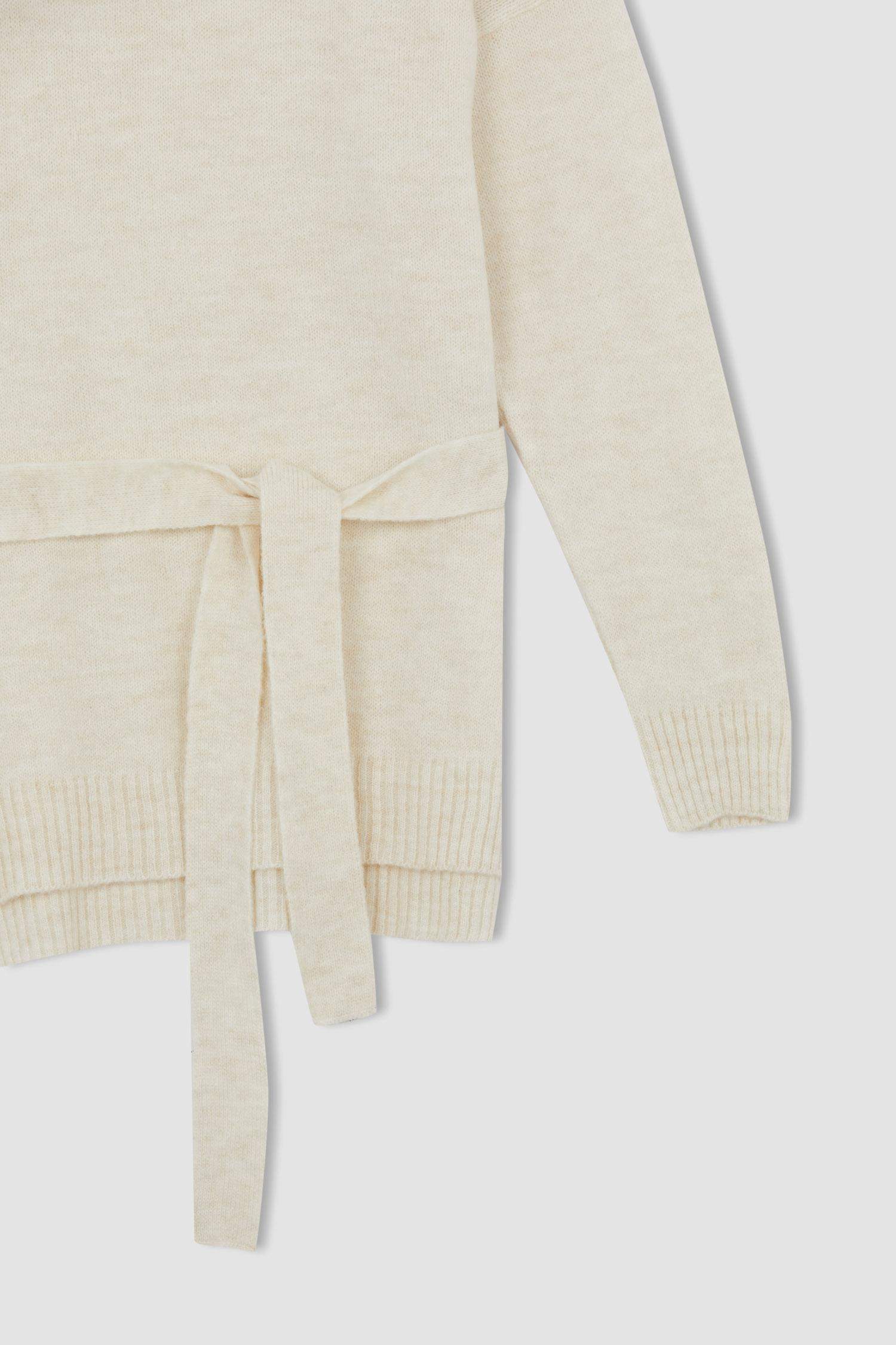 Relax Fit Crew Neck Pullover Tunic