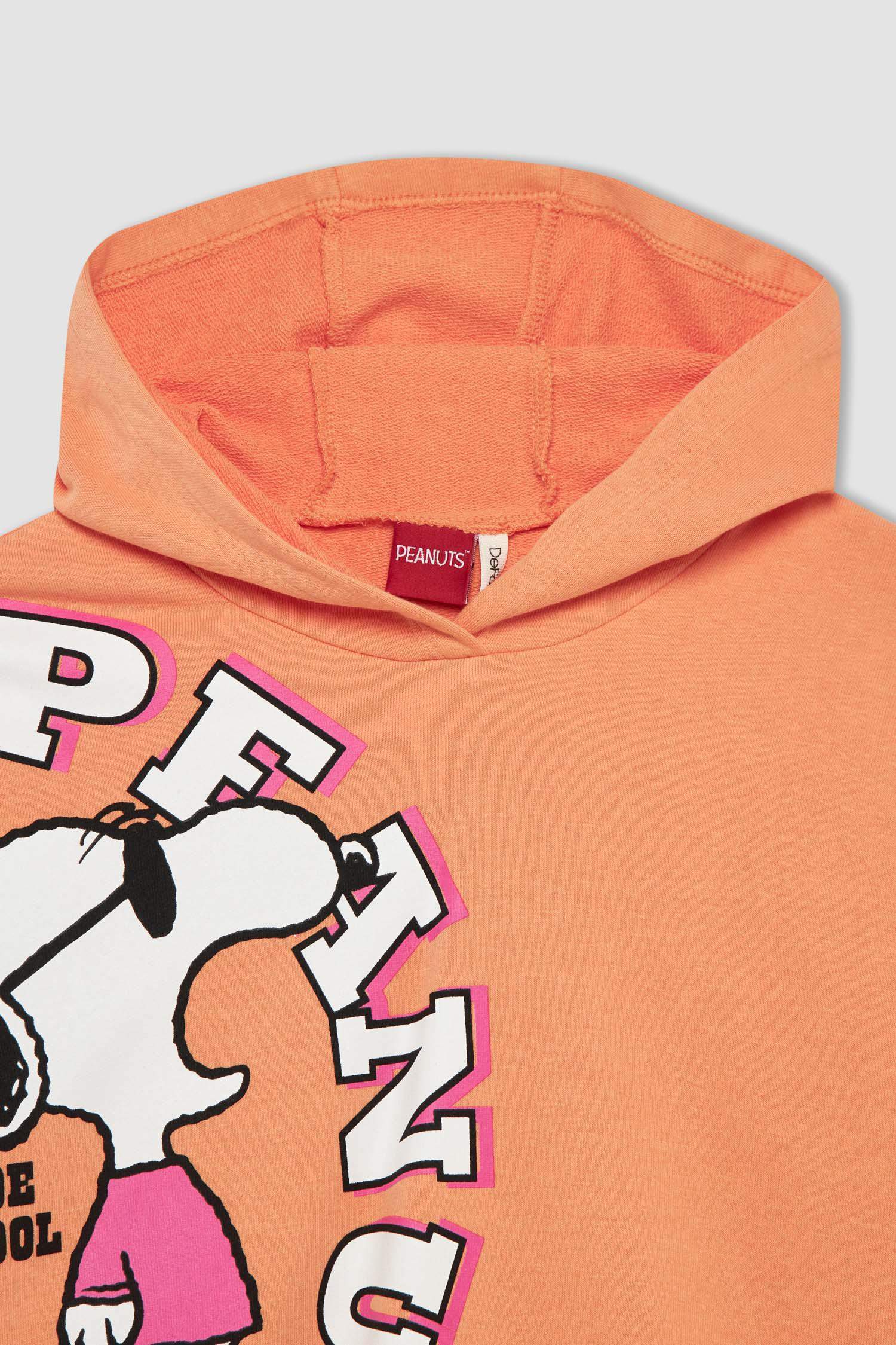 Свитшот свободного кроя Snoopy из плотной ткани для девочек