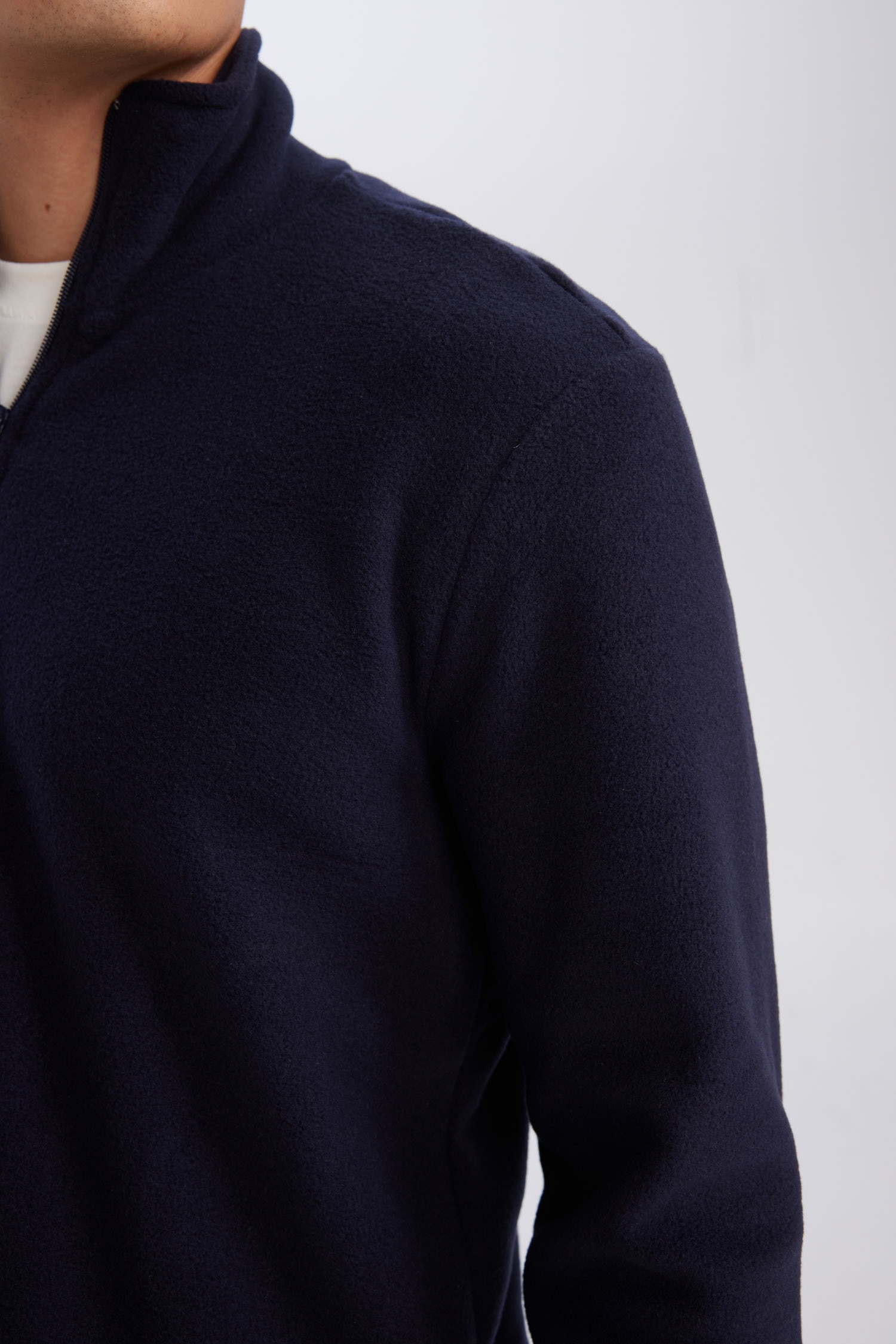 DeFacto Regular Fıt Polar Sweatshirt görsel 6