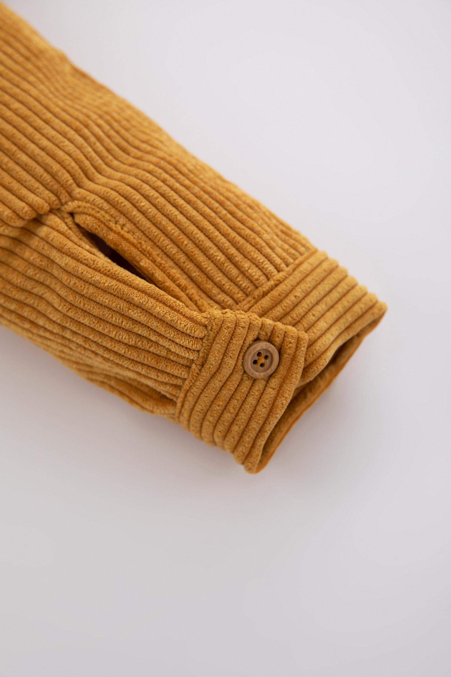 Рубашка стандартного кроя из бархата для мальчиков