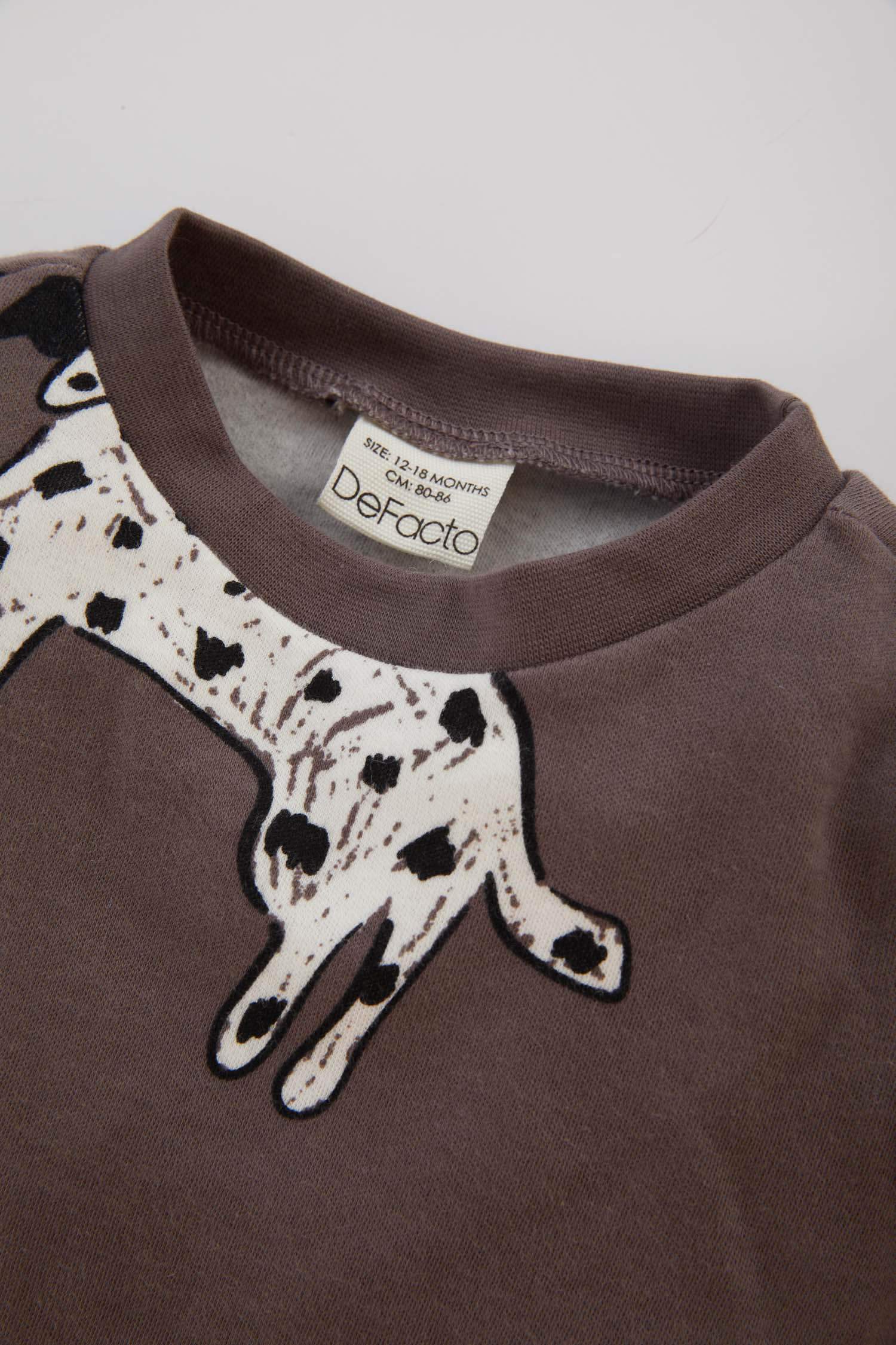 Baby Boy Patterned 2 Piece Pajama Set