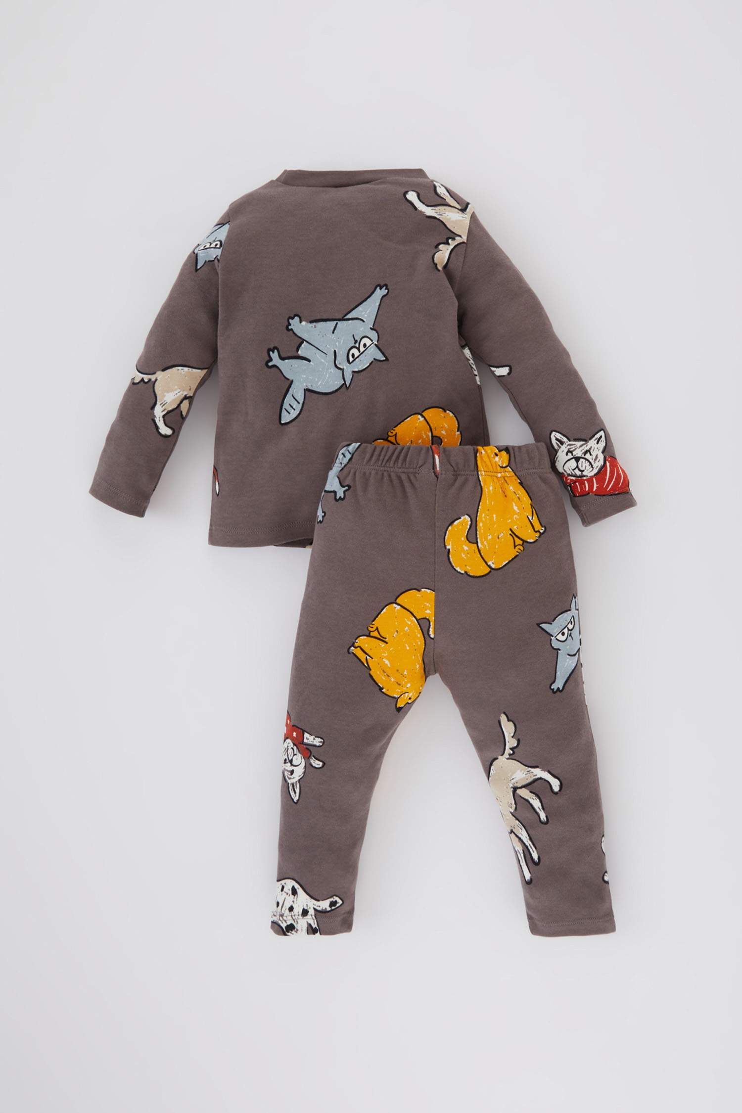 Baby Boy Patterned 2 Piece Pajama Set