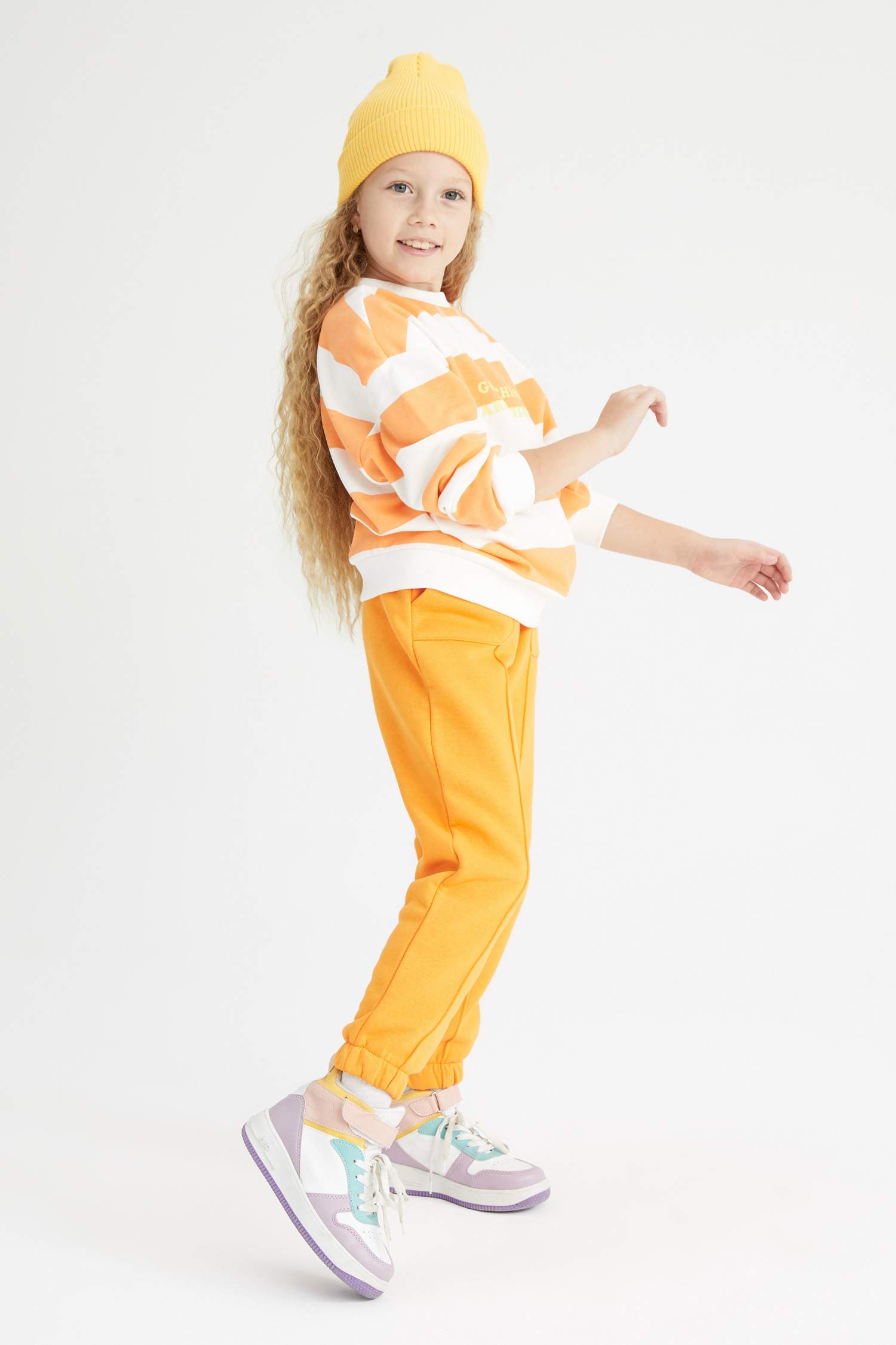 Orange Girls & Teens Jogger Standard Fit Pants 2650853 | DeFacto