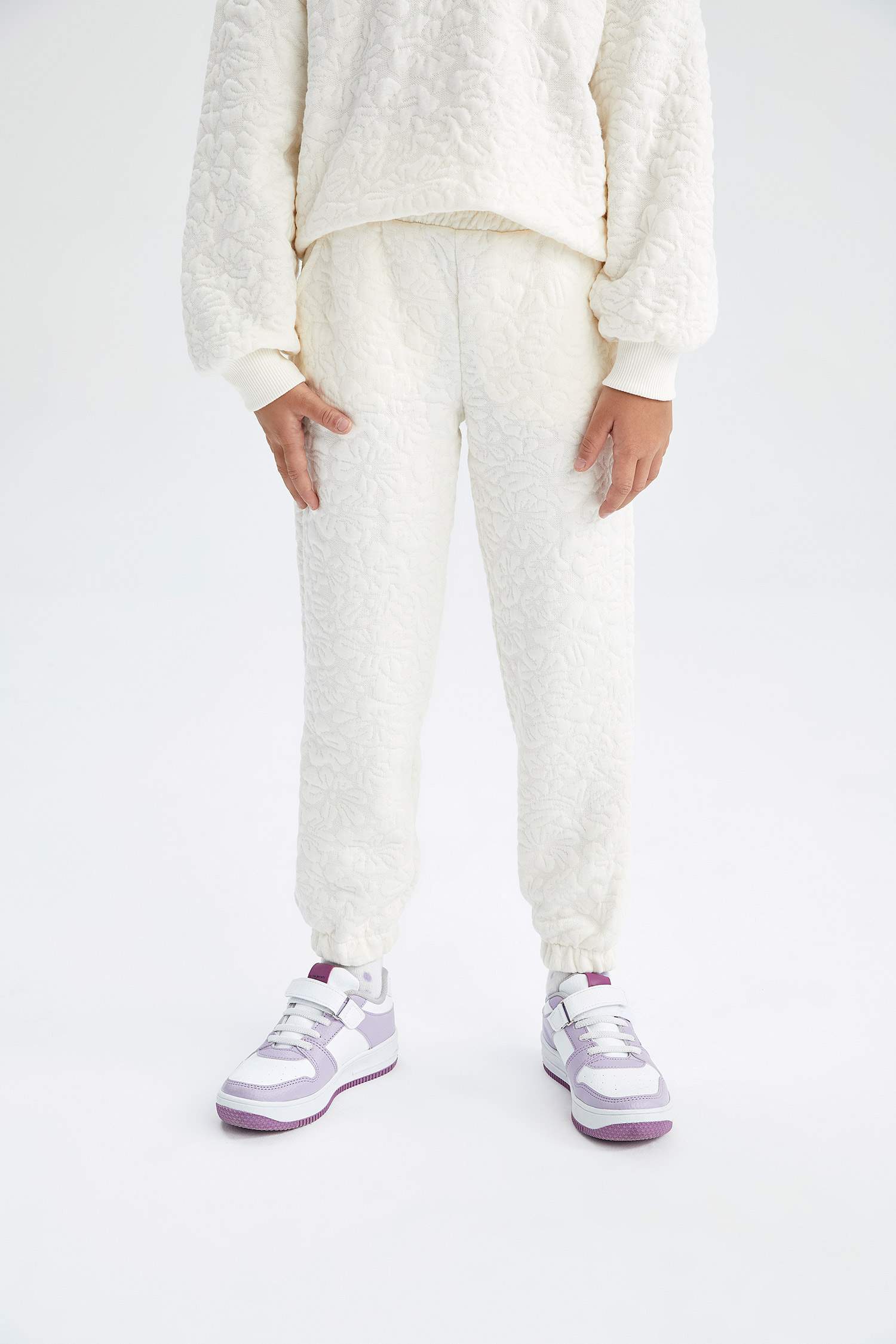 Штаны джоггеры стандартного кроя для девочек