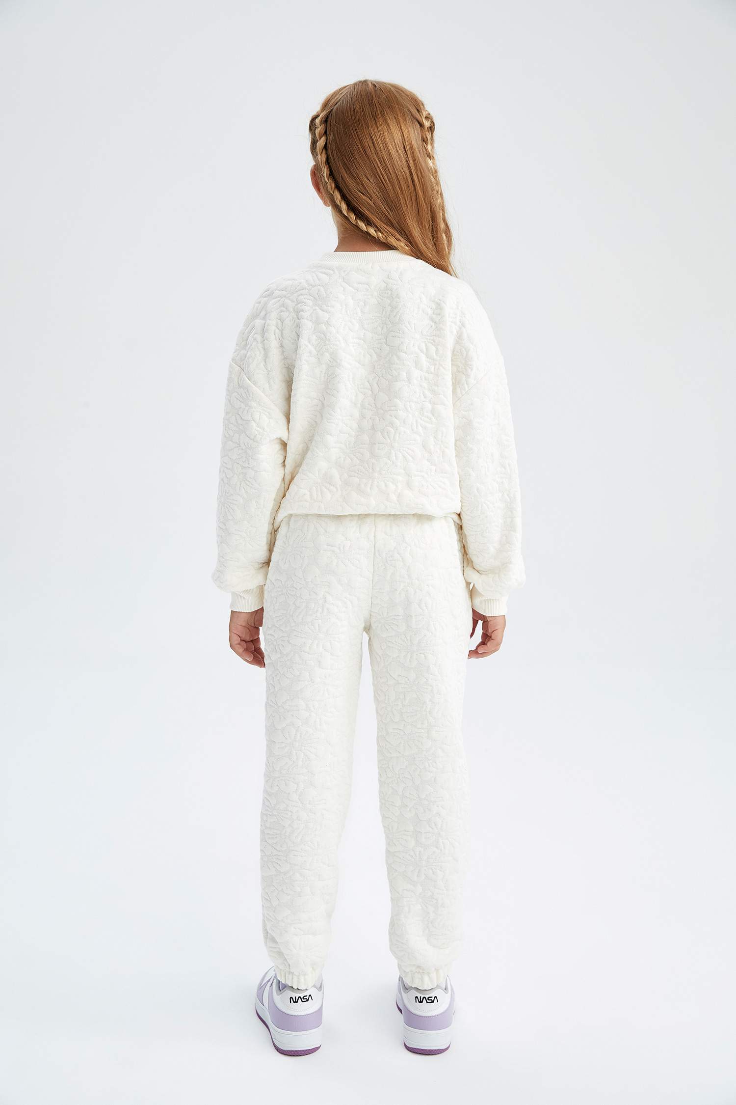 Штаны джоггеры стандартного кроя для девочек