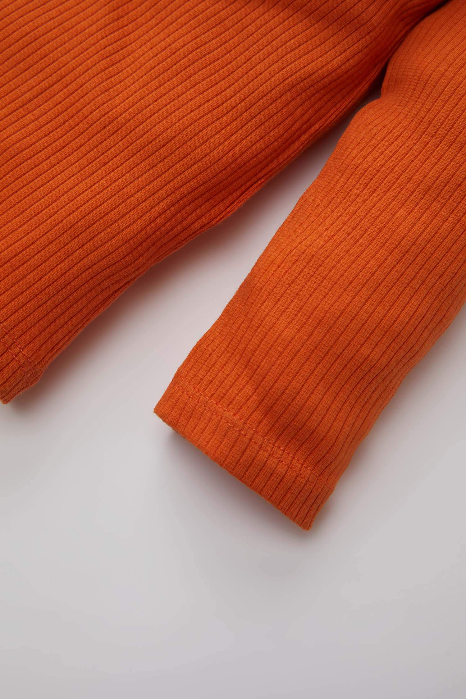 Pyjamas En Tricot Col Ras Du Cou Broderie Manche Longue 2 BéBé Fille