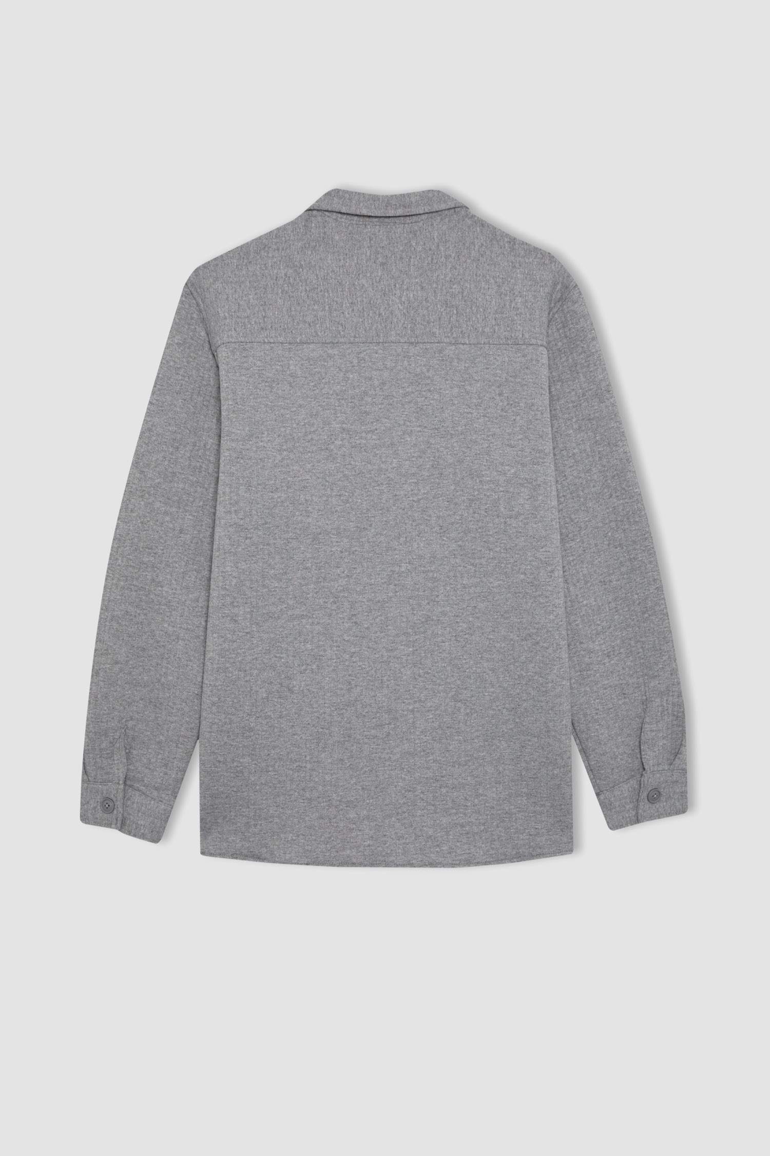 Рубашка стандартного кроя с длинным рукавом