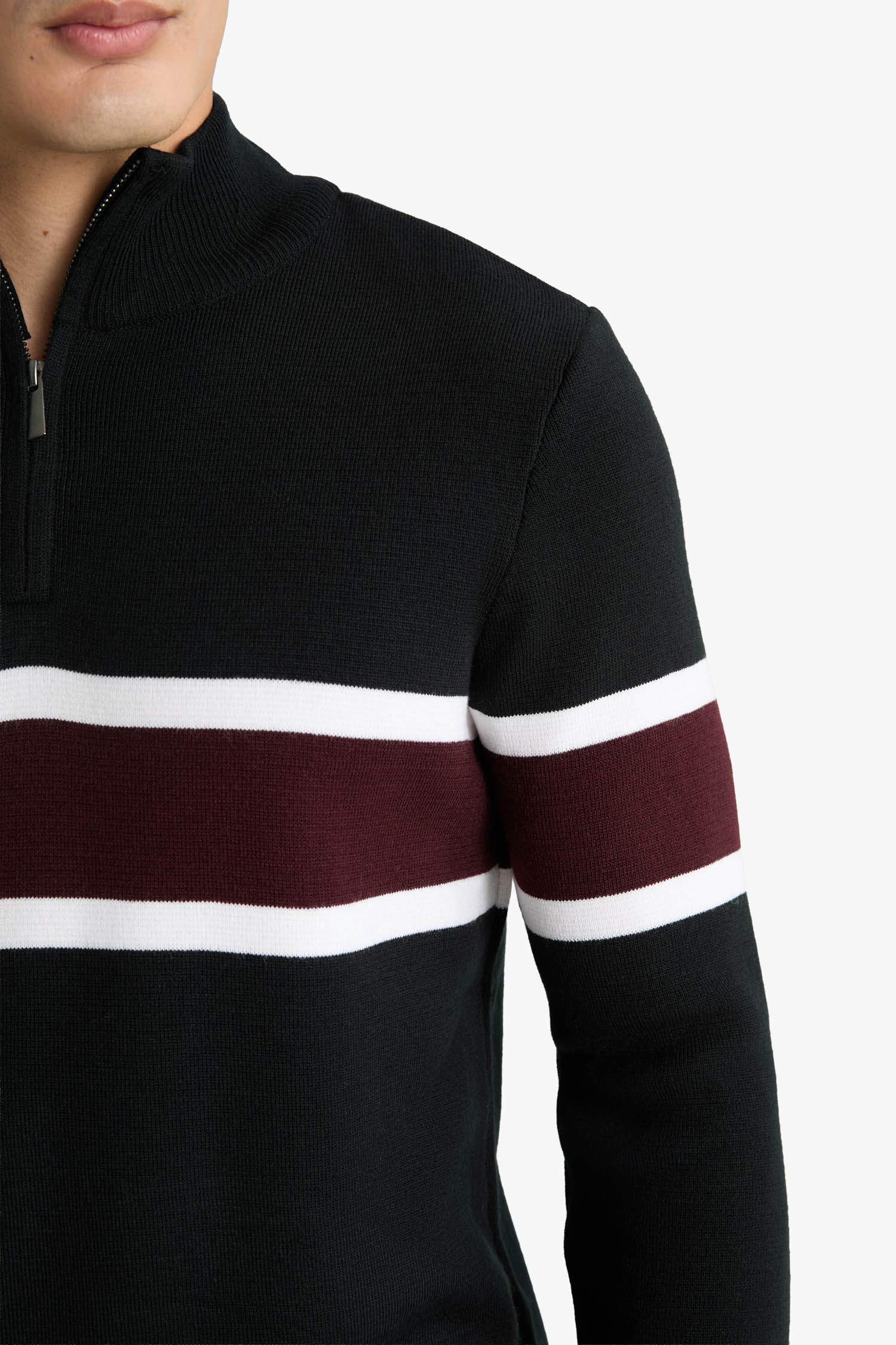 بلوفر تريكو قصة عادية هاي كول