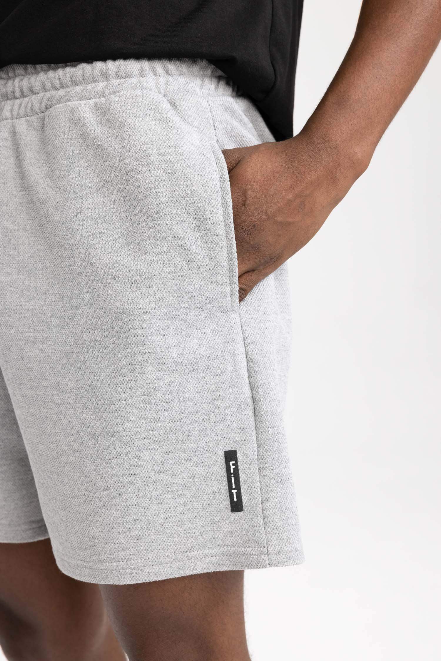 Slim Fit Thin Sweatshirt Fabric Shorts