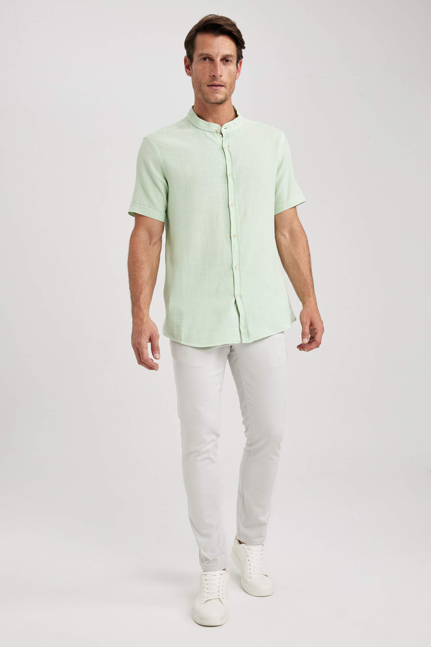 қалыпты пішім Қысқа жеңді жейде