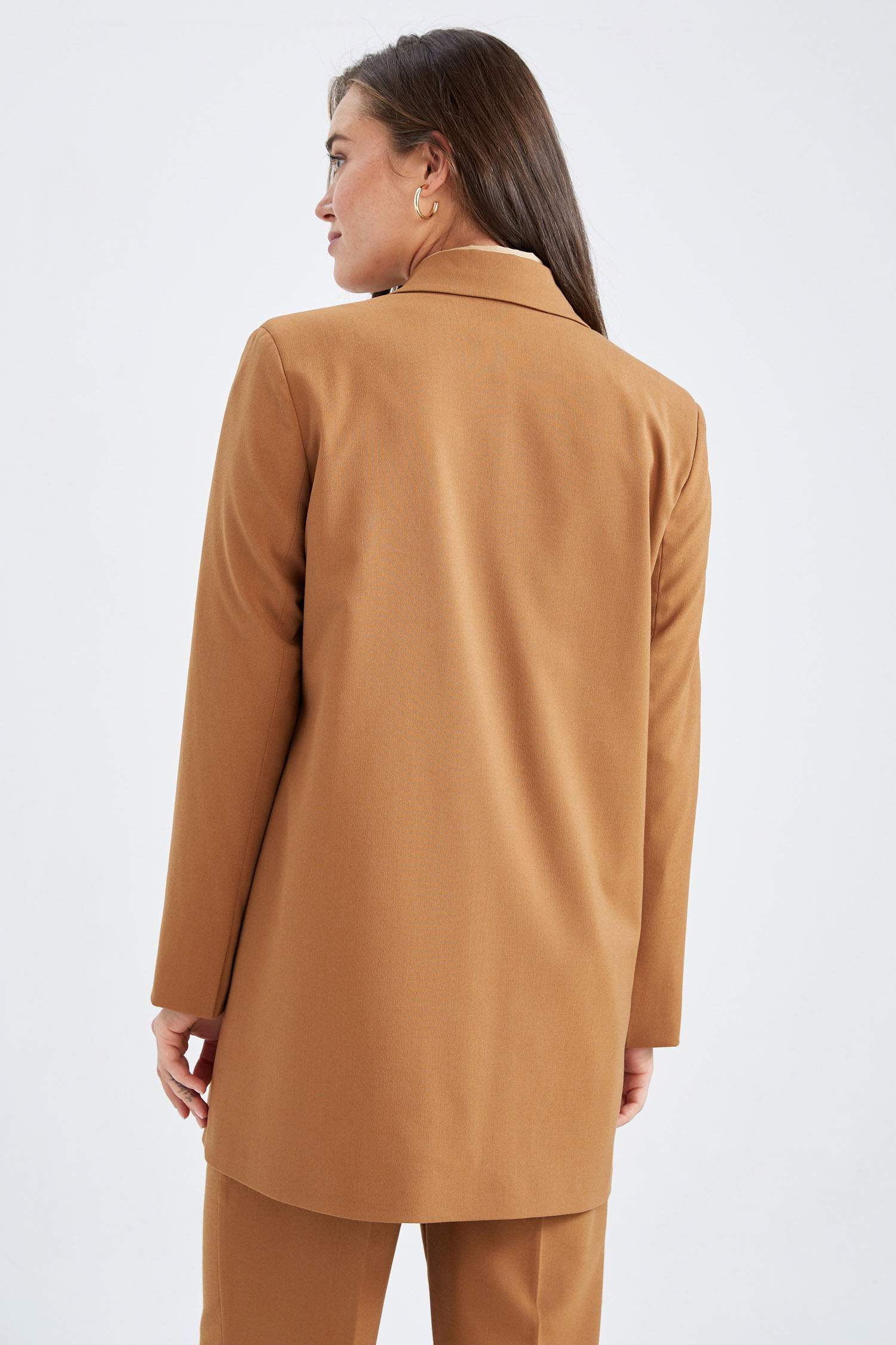 Regular Fit Shirt Collar Blazer