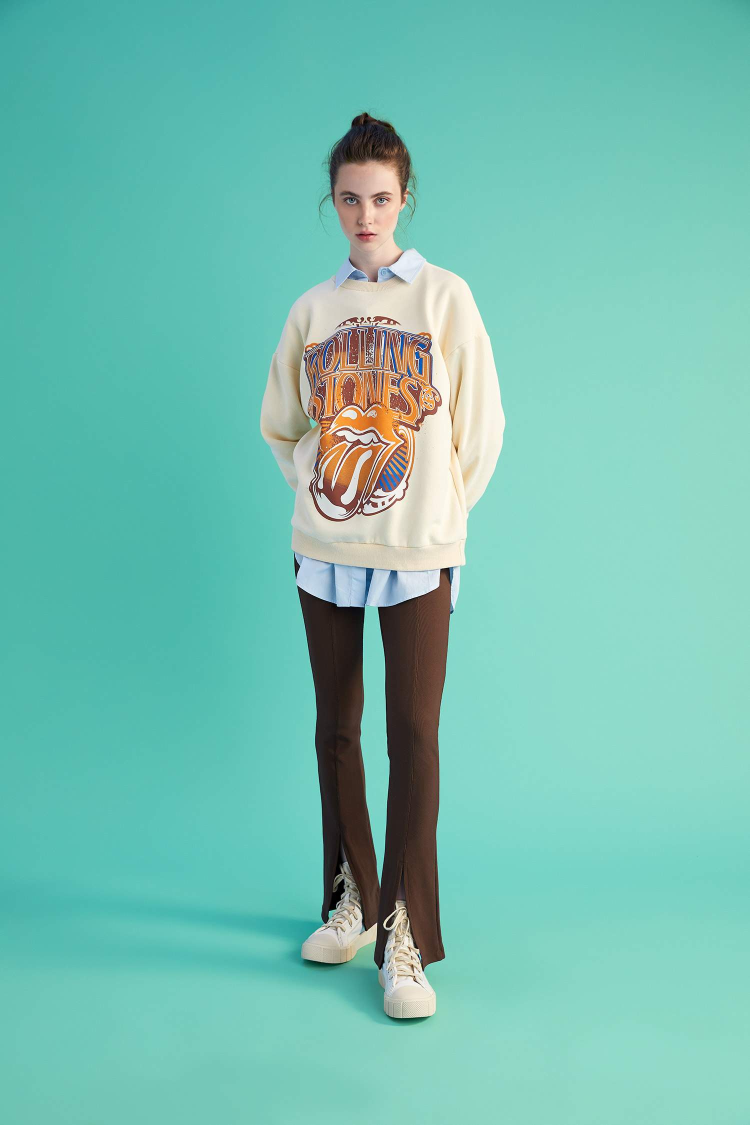 ليجن بخصر عادي طويل