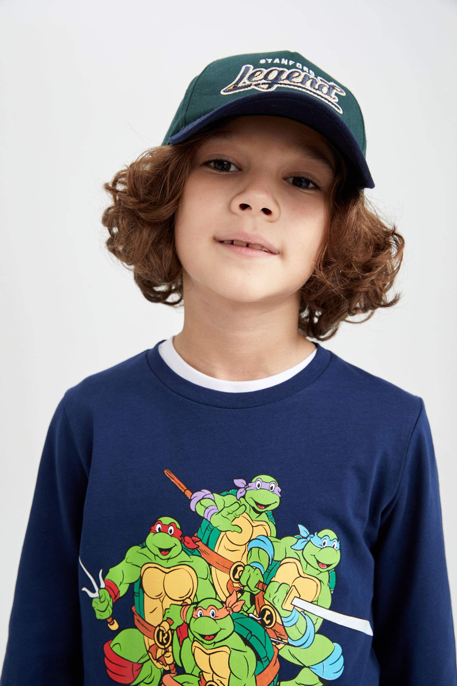 Кофта Ninja Turtles с круглым вырезом для мальчиков