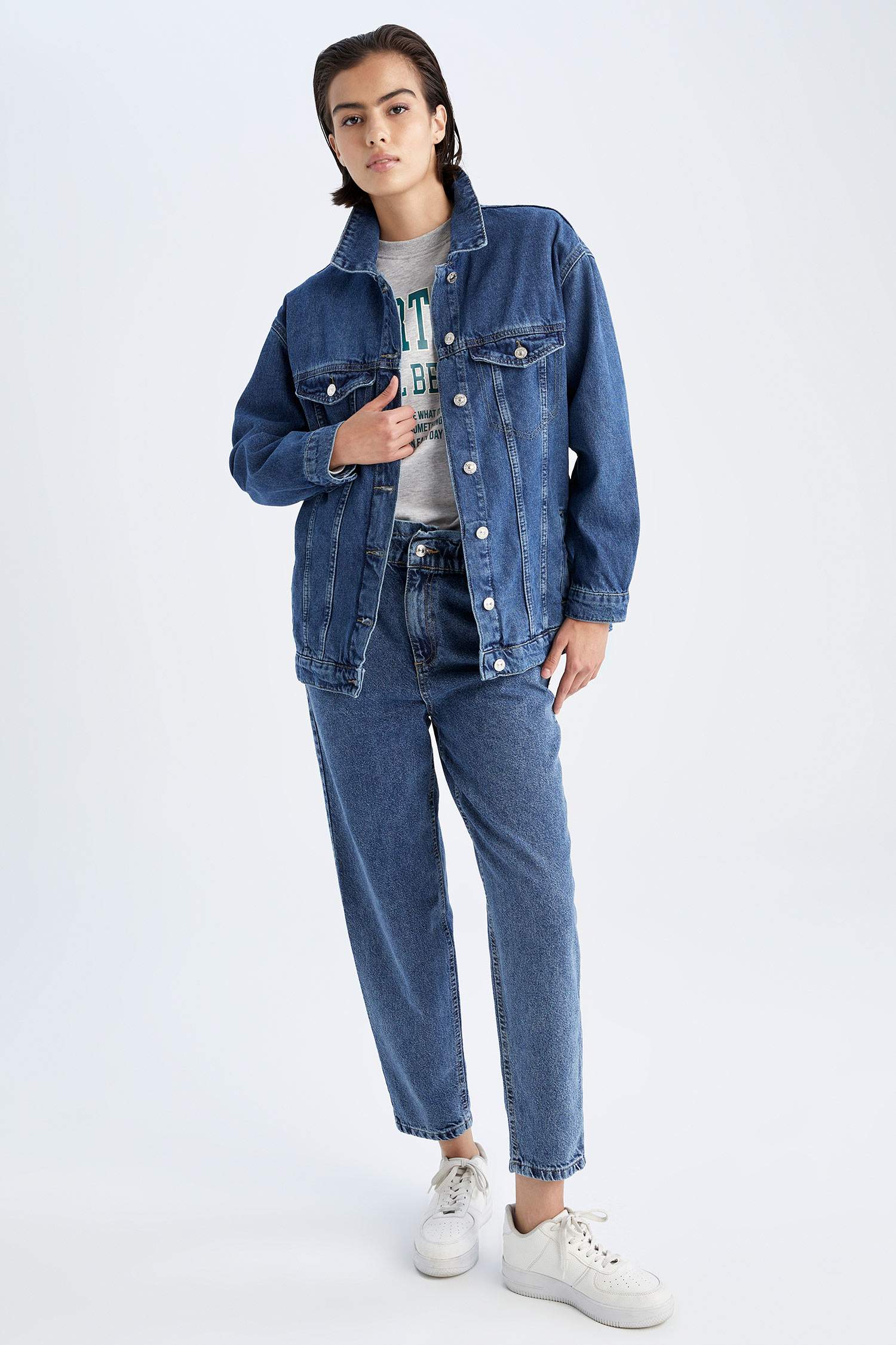 Oversize Fit Jean Sustainable Jacket