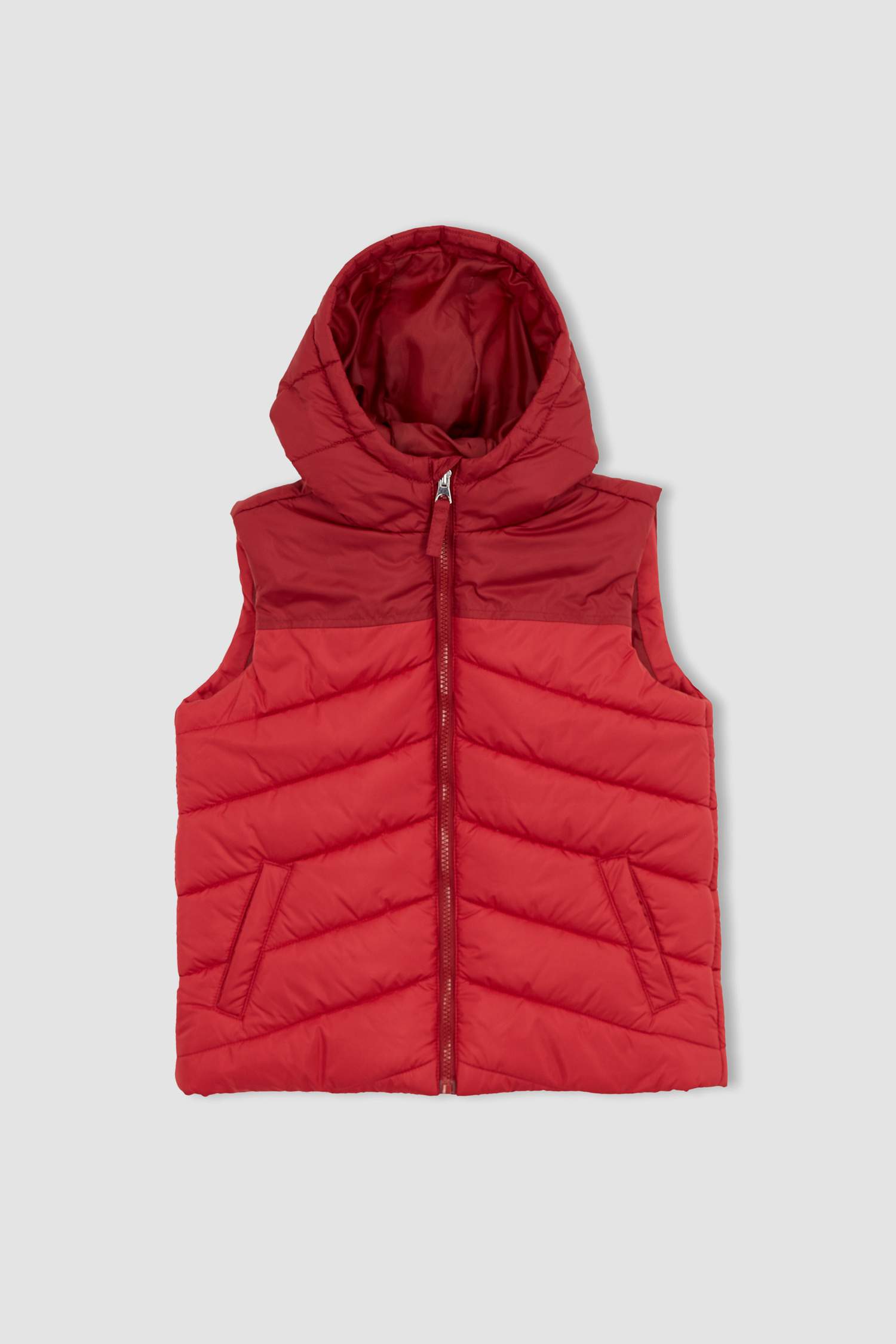 Boy Water Repellent Hooded Vest