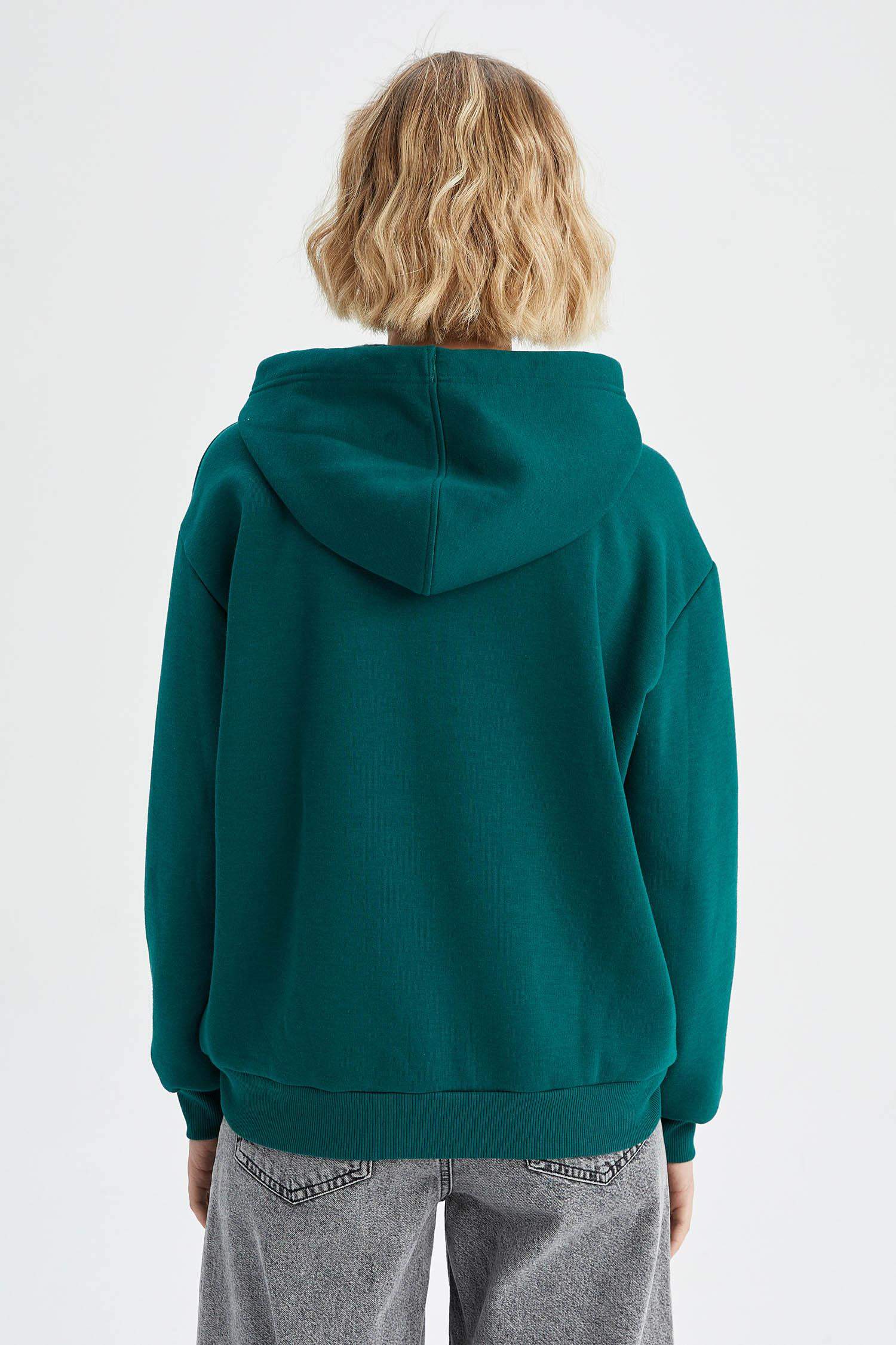 Regular Fit Slogan Sweatshirt