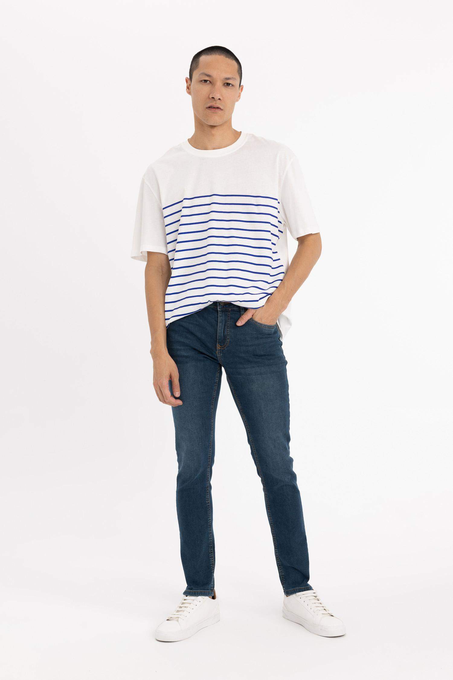 Carlo Skinny Fit Extra Slim Fit Normal Waist Jeans