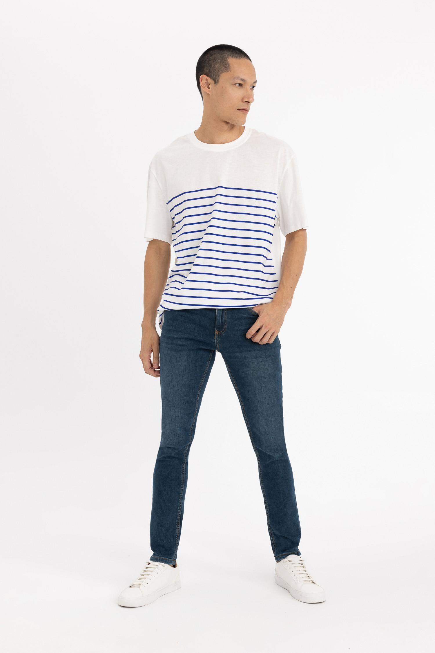 Carlo Skinny Fit Extra Slim Fit Normal Waist Jeans