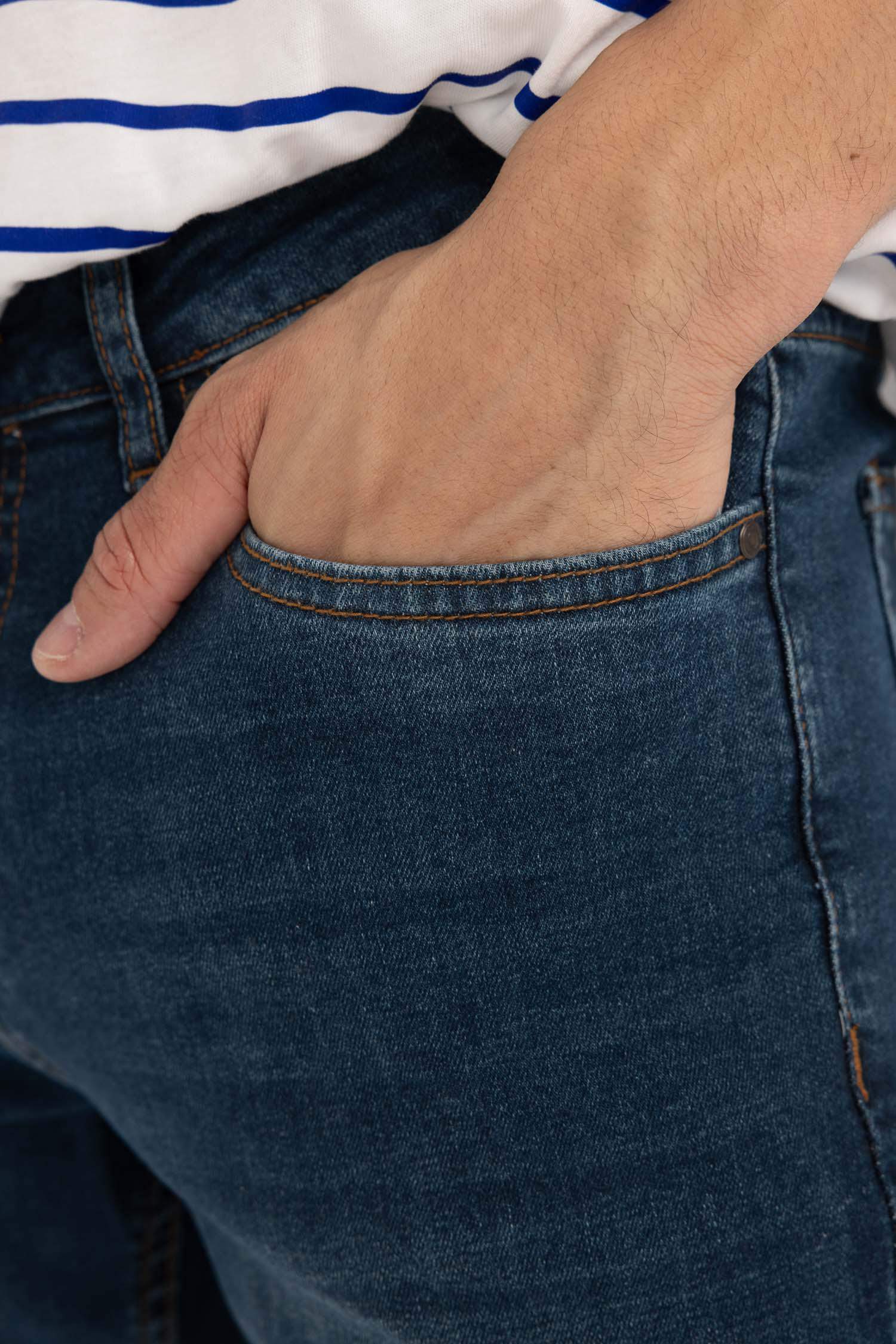 Carlo Skinny Fit Extra Slim Fit Normal Waist Jeans