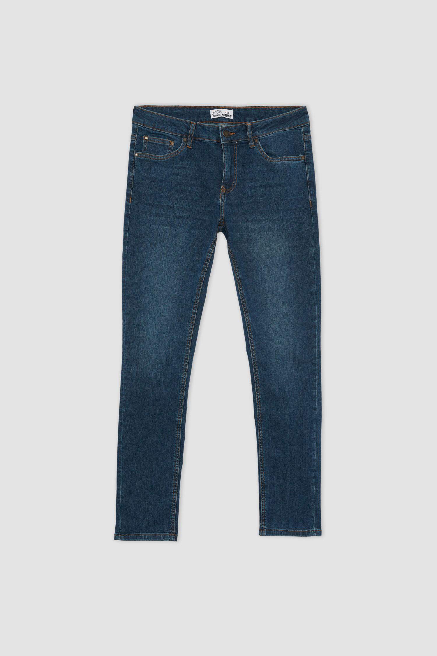 Carlo Skinny Fit Extra Slim Fit Normal Waist Jeans