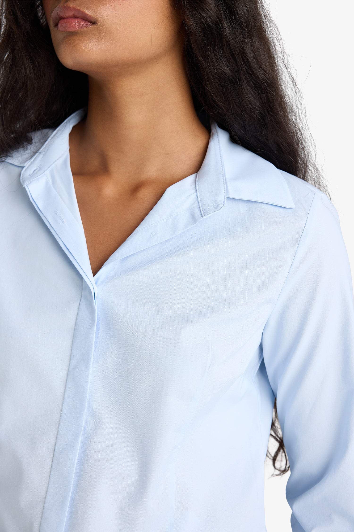 Fitted Bengali Long Sleeve Shirt