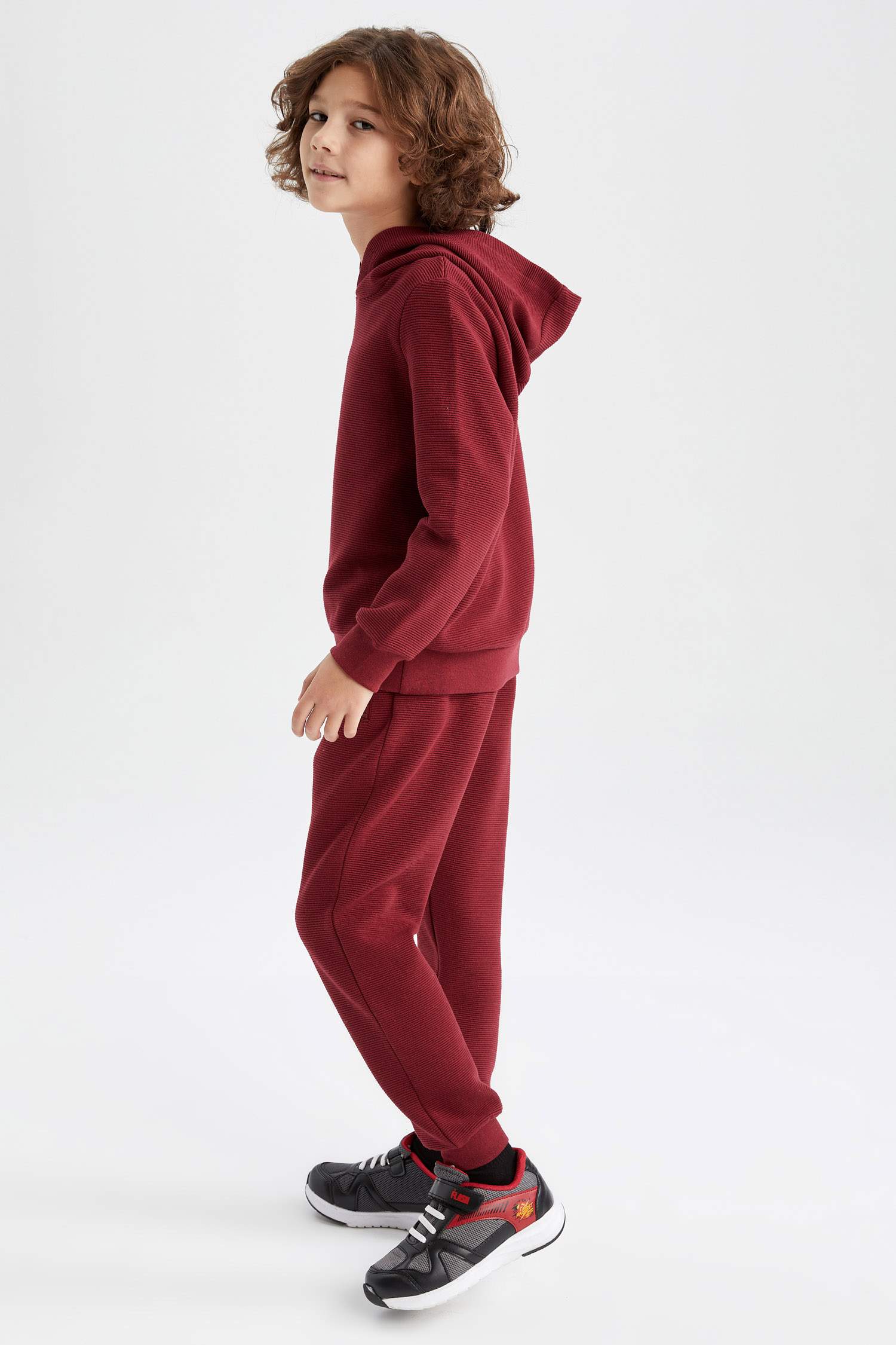 Bordeaux BOYS & TEENS Boys Reversible Tracksuit Bottoms 2713312 | DeFacto