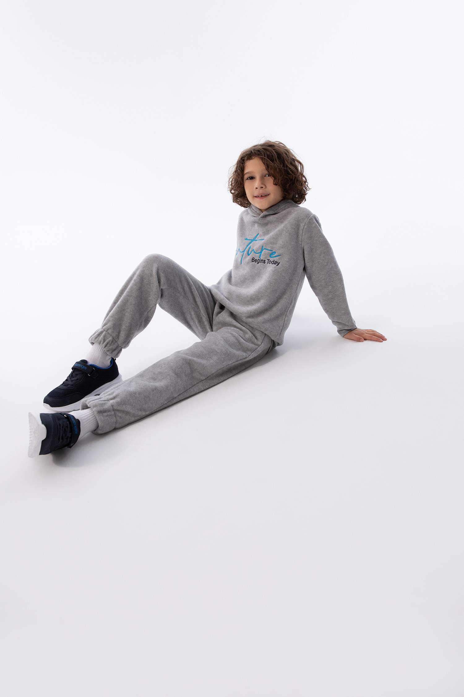 Boys Fleece Tracksuit Bottoms