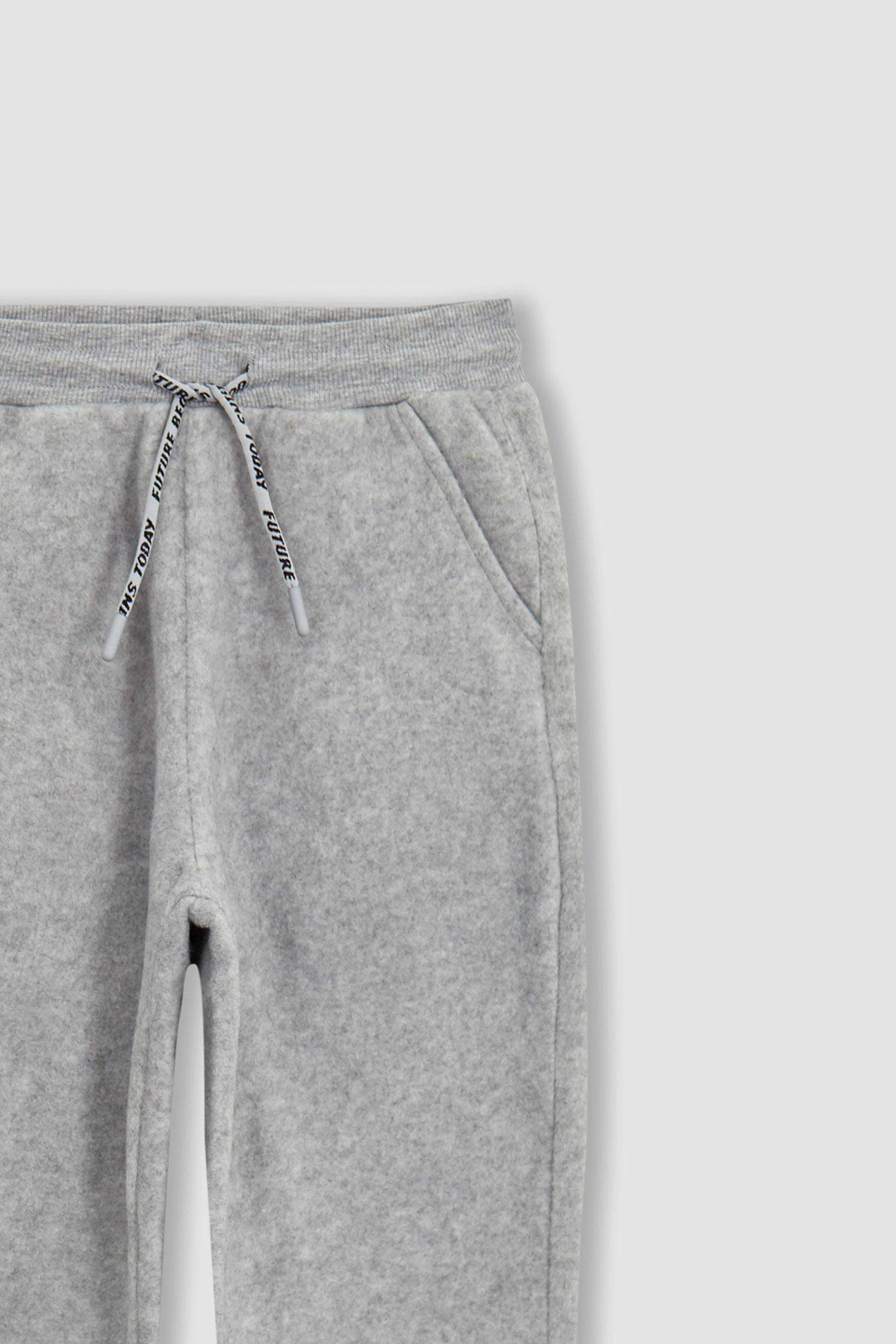Boys Fleece Tracksuit Bottoms