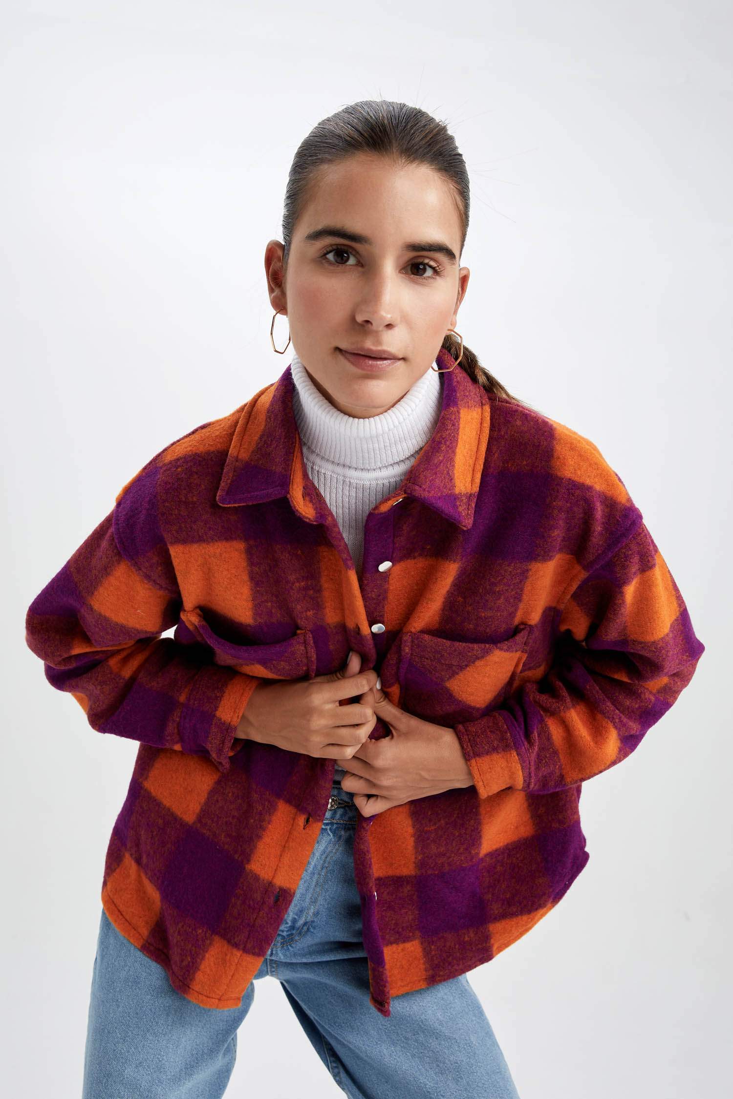 قميص ردن طويل قماش الفانيلا