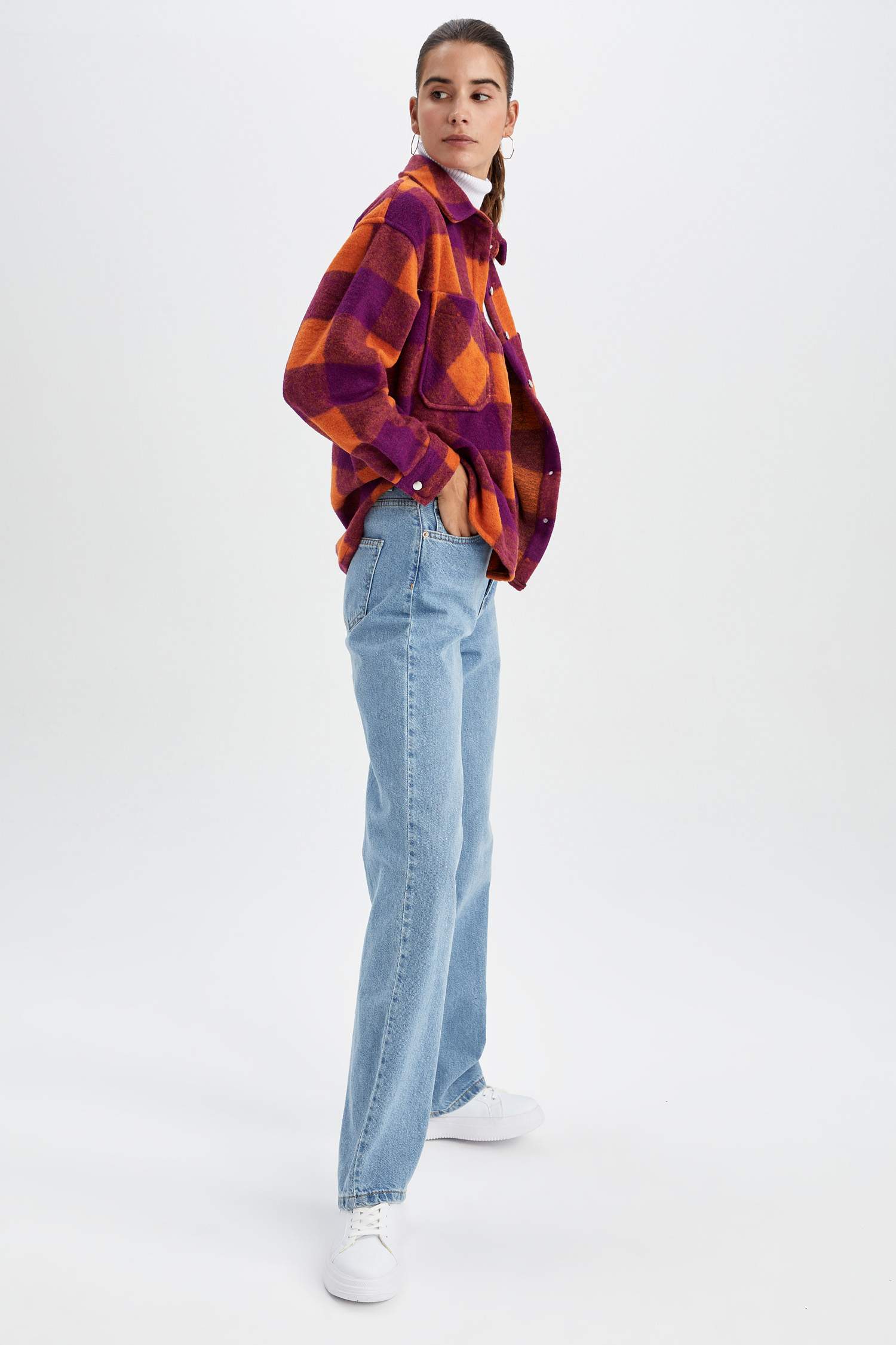 قميص ردن طويل قماش الفانيلا