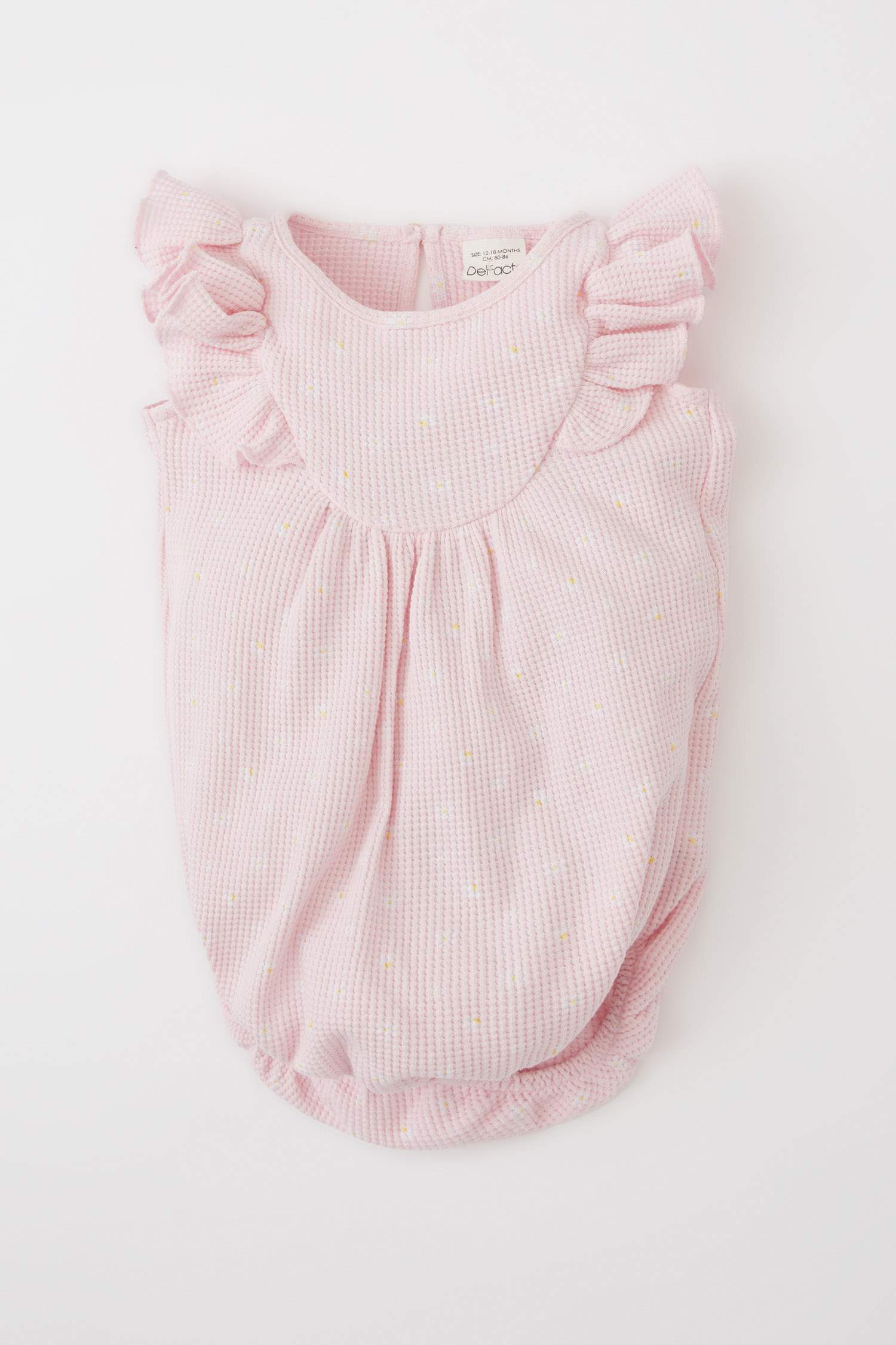 Боди стандартного кроя с круглым вырезом для новорожденных