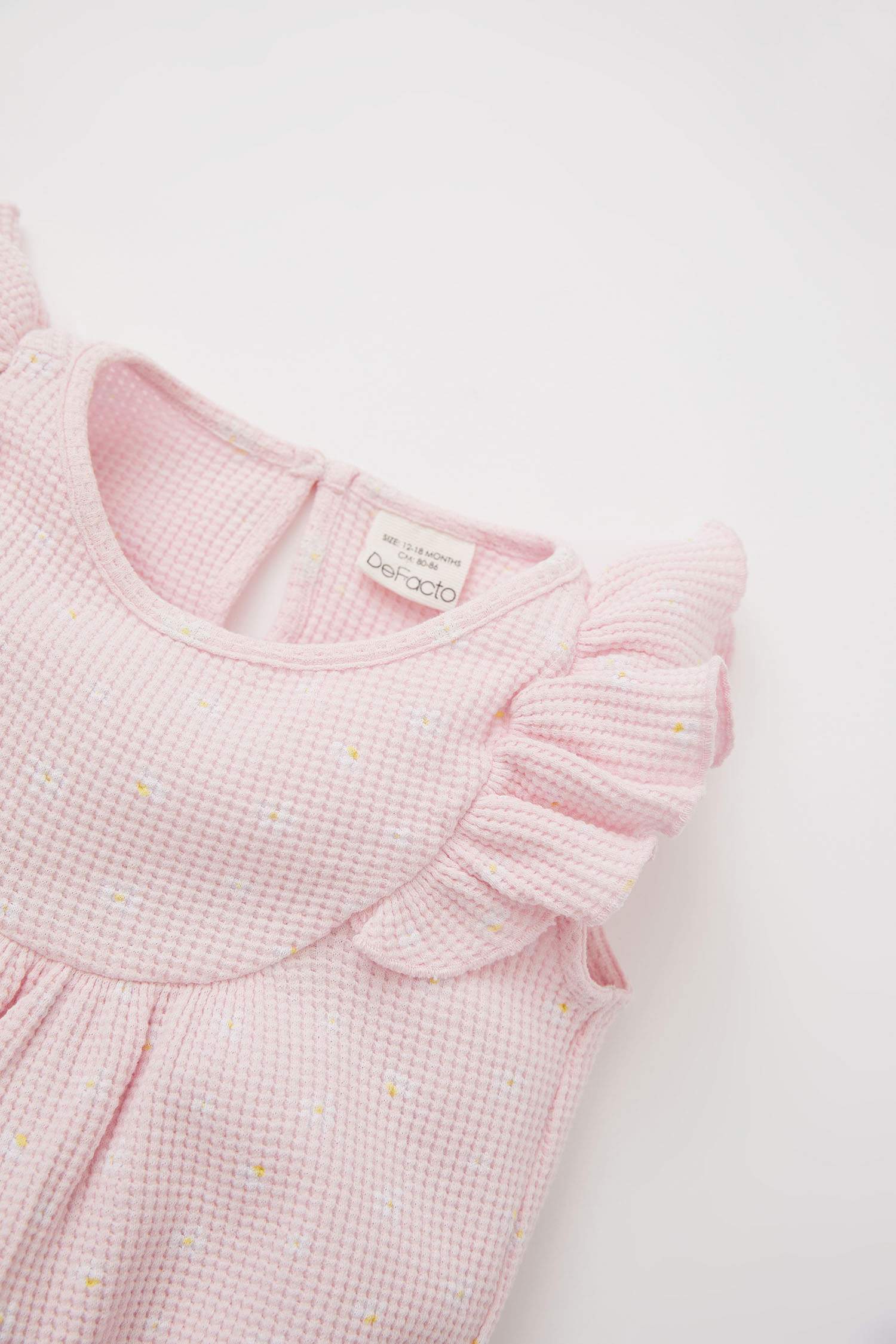 Боди стандартного кроя с круглым вырезом для новорожденных