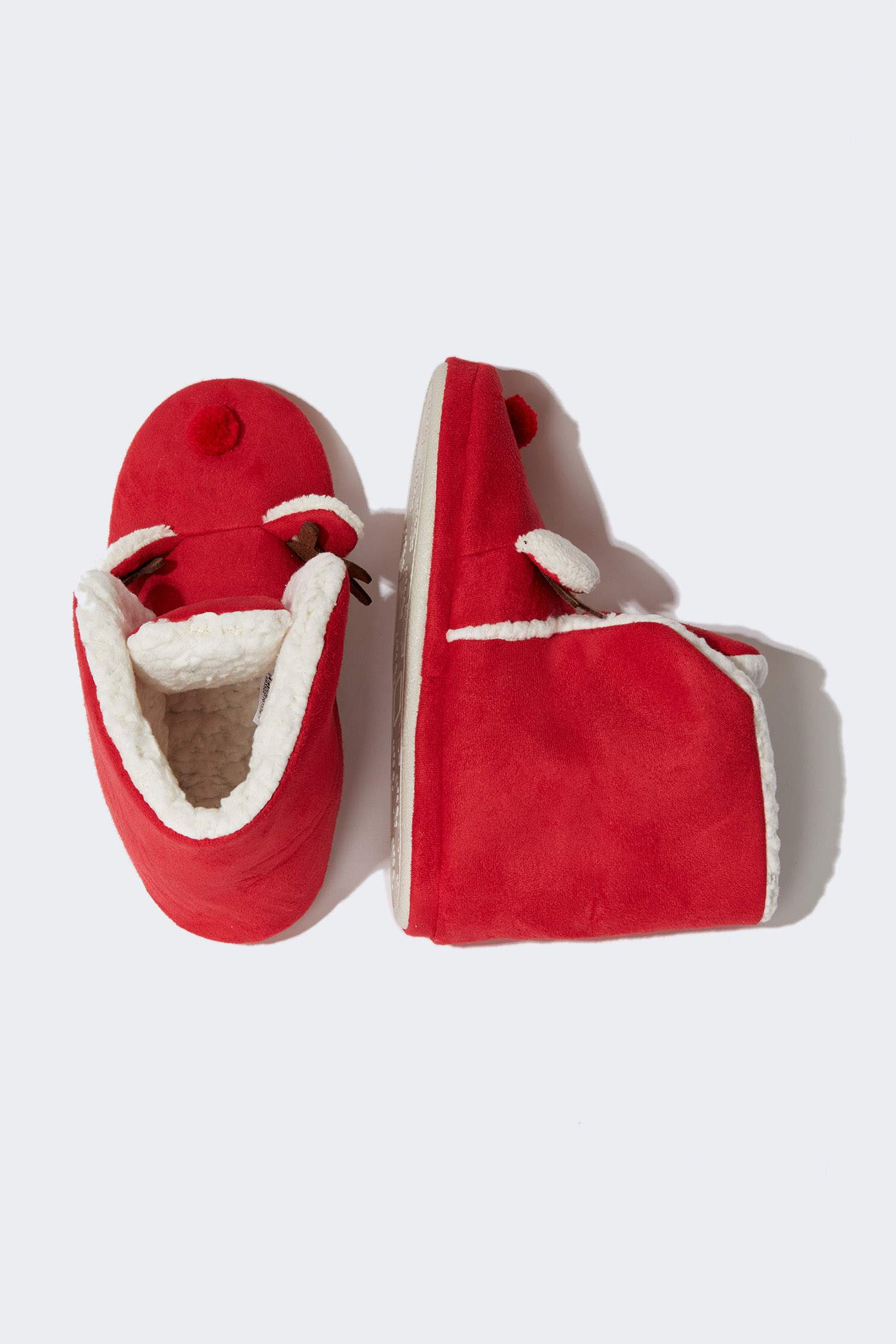 Kadın Fall in Love Suni Kürklü Kışlık Ev Botu