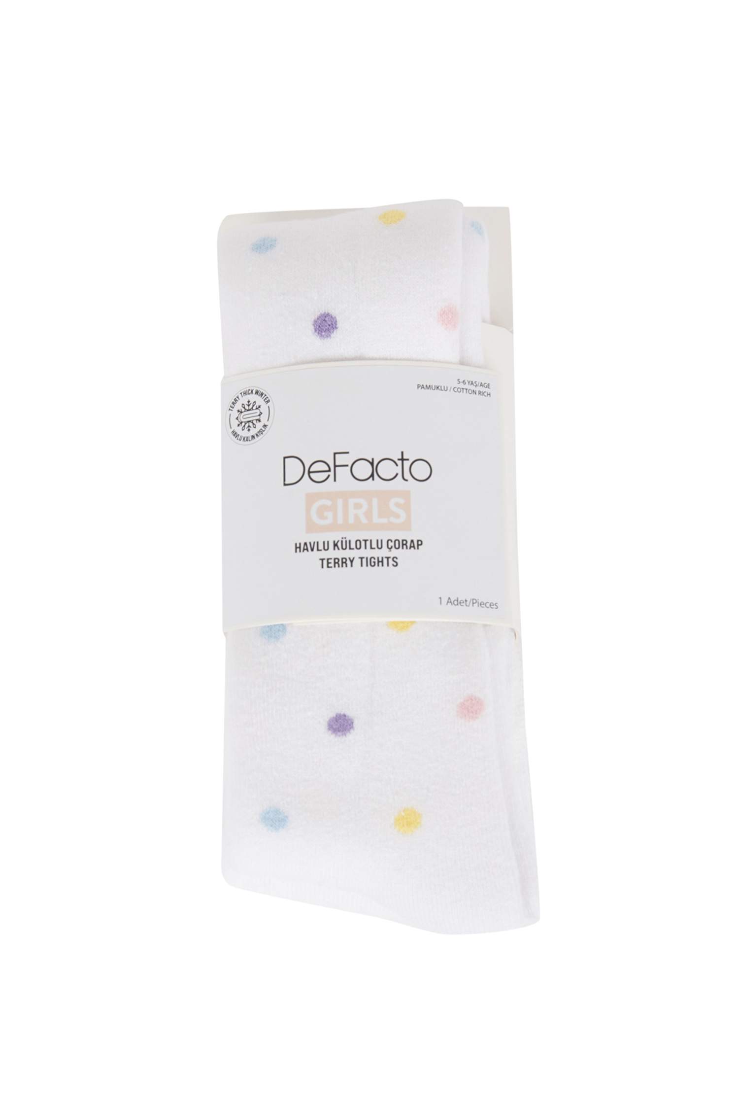 Колготки из хлопка для девочек