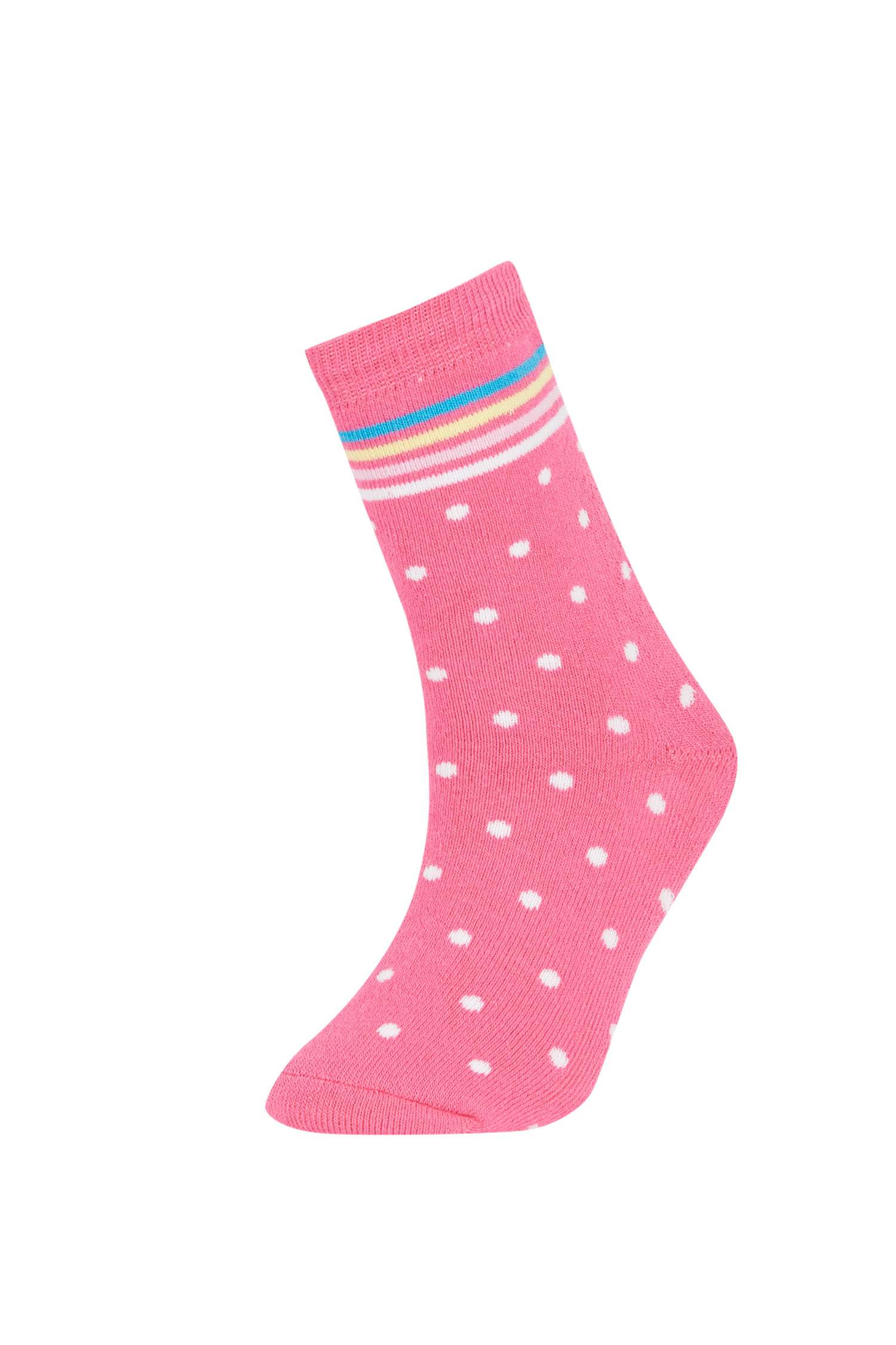 Махровые носки из хлопка для девочек, 2 пары