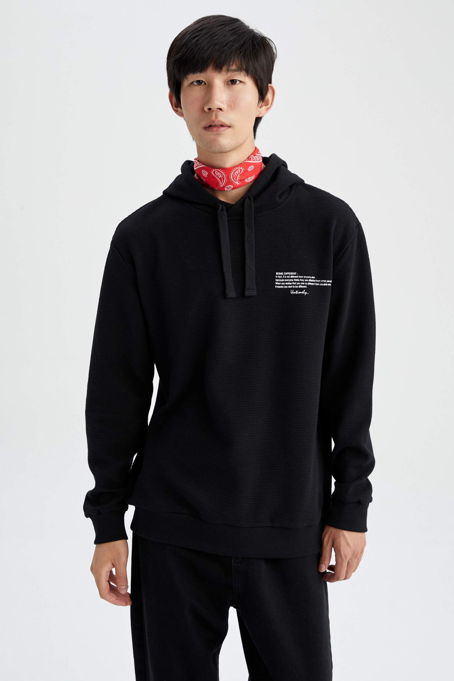 қалыпты пішім минималл бас киімді Свитер