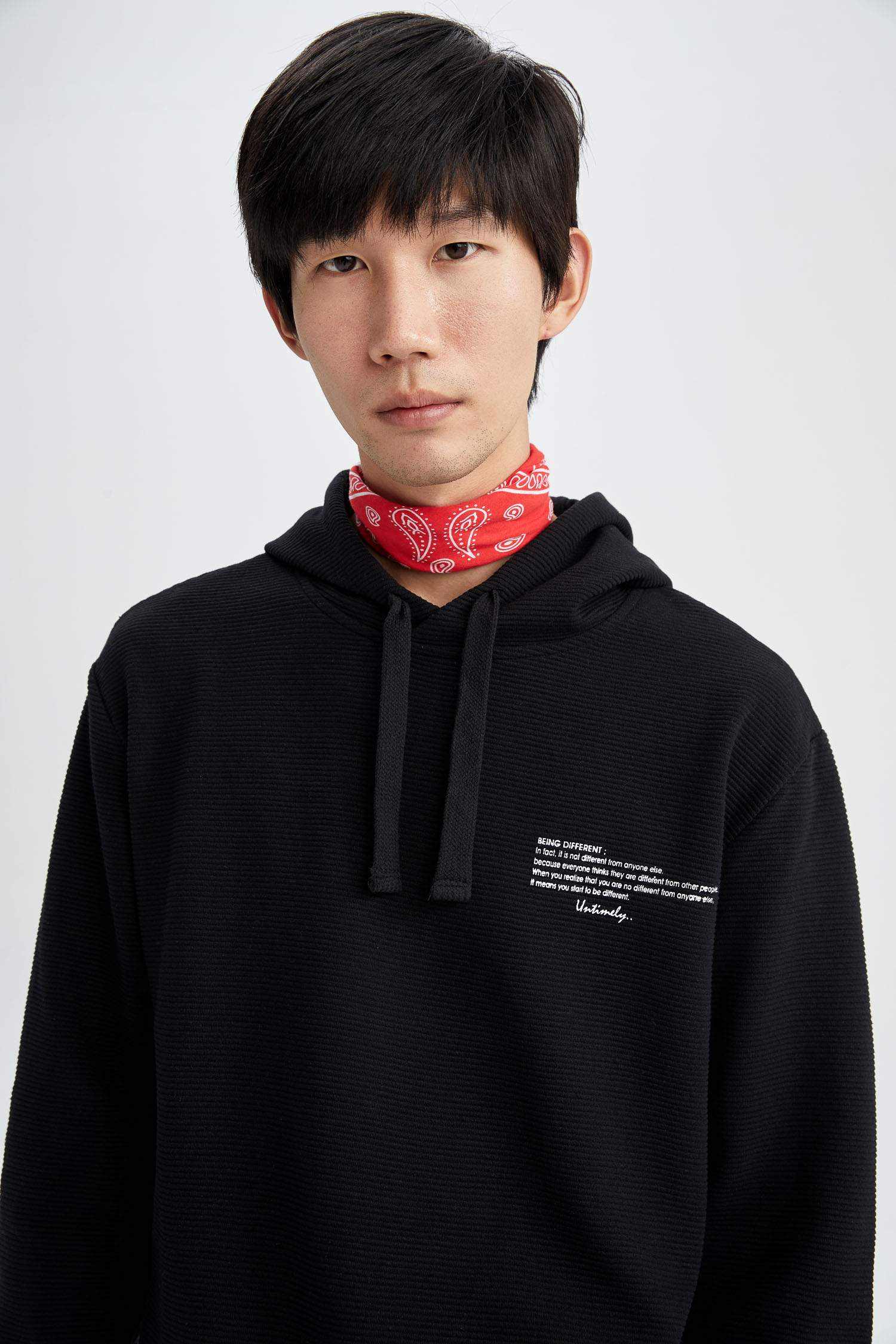 қалыпты пішім минималл бас киімді Свитер