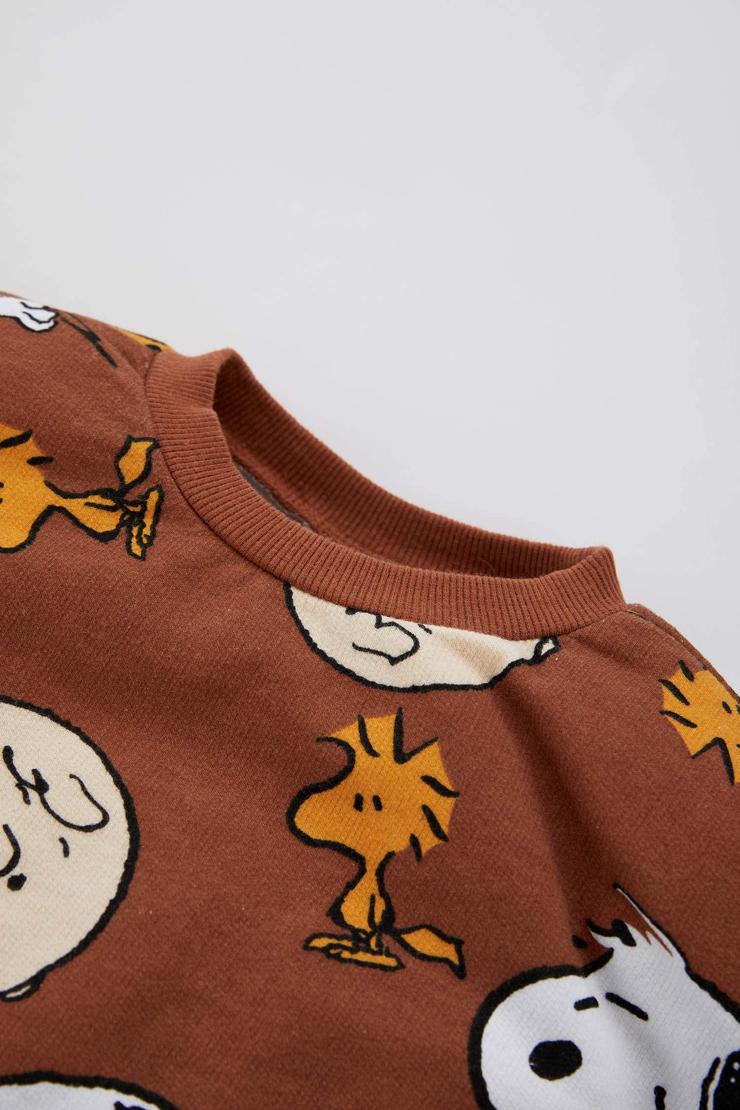 Peanuts - Motif Snoopy Silhoutte Manche Longue