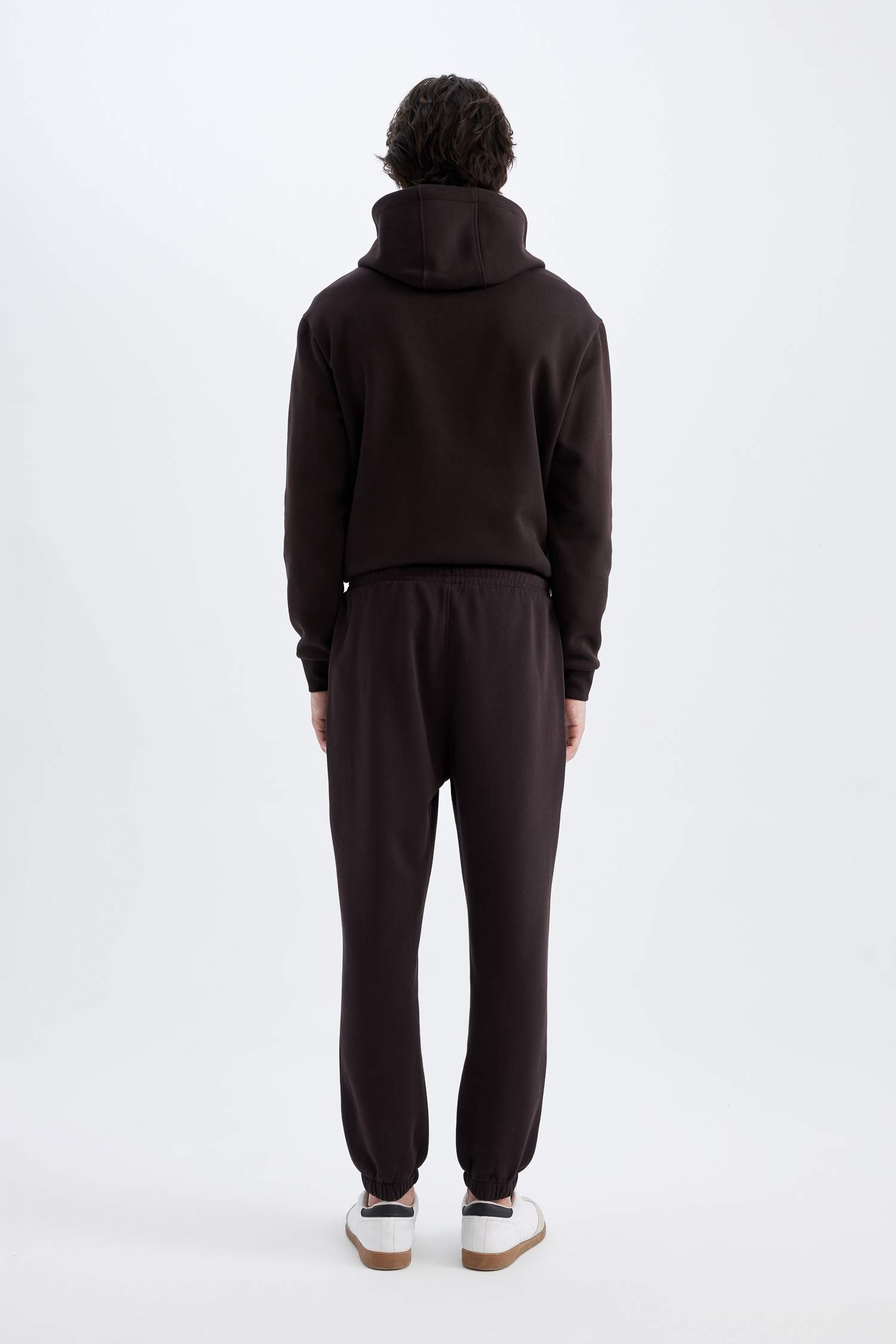 Regular Fit Jogger Eşofman Altı Fermuar Cepli Lastikli Paça