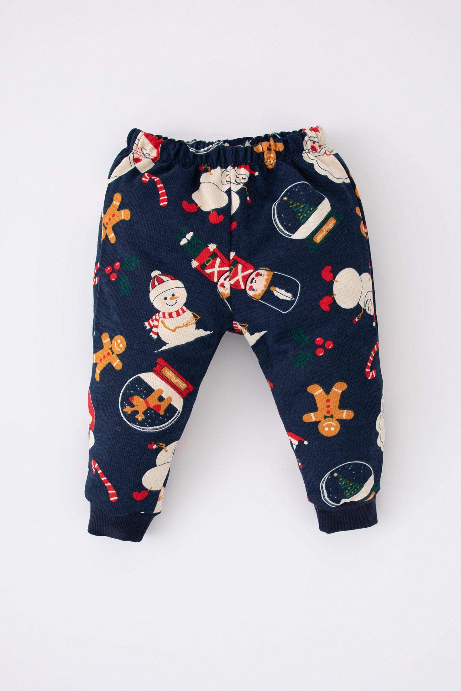 Сәби Ұл жаңа жыл 2 Трикотаж жиынтығы