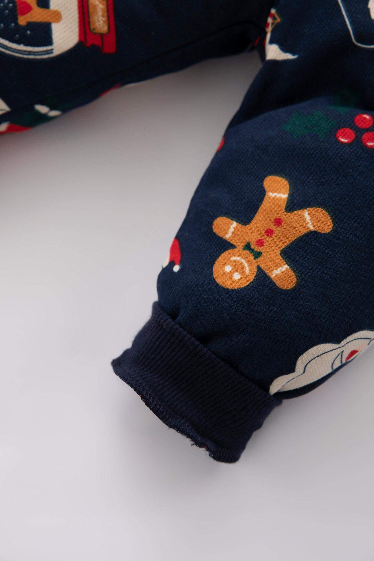 Сәби Ұл жаңа жыл 2 Трикотаж жиынтығы