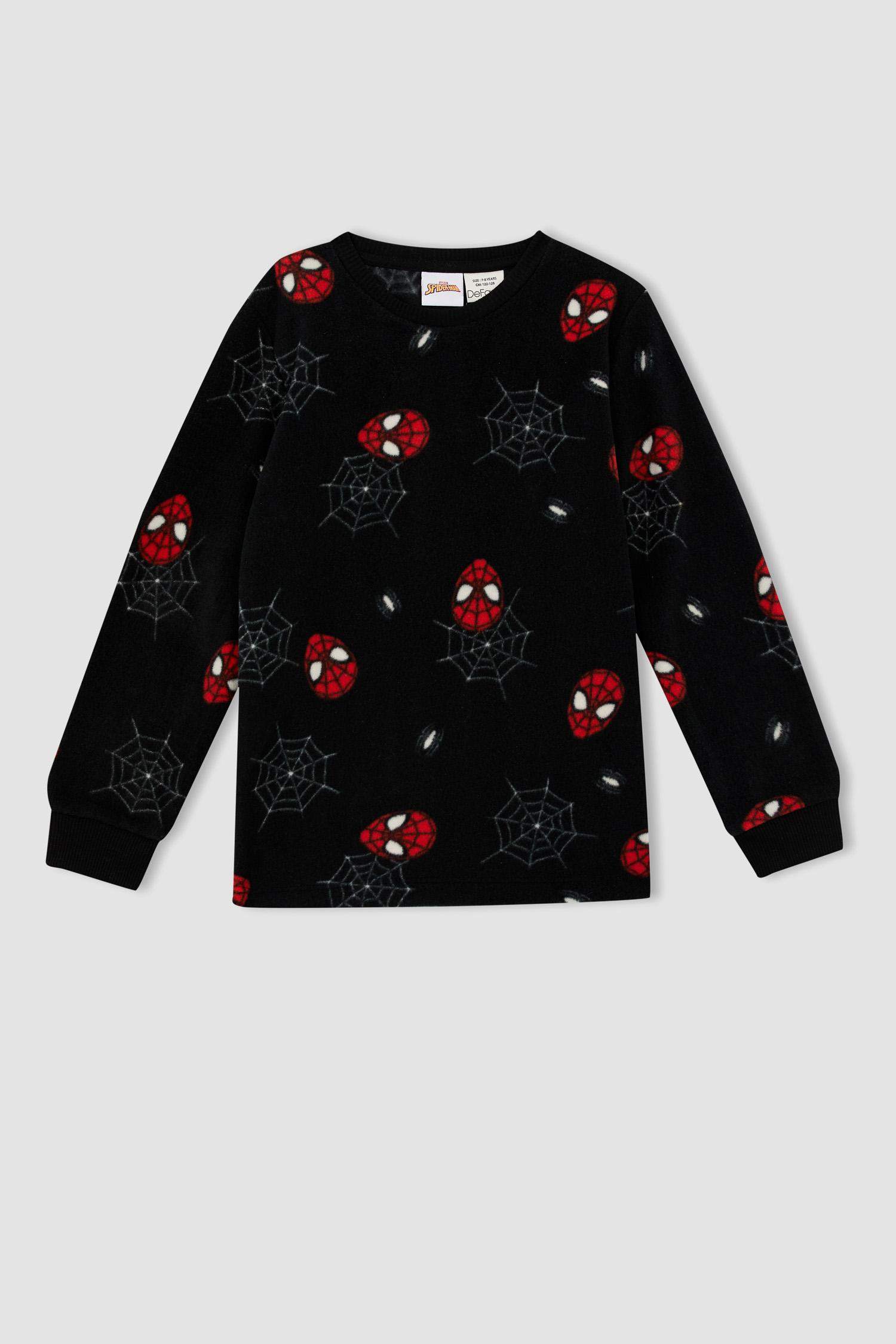 بيجامة صوفي قصة عادية من سبايدرمان من قطعتين