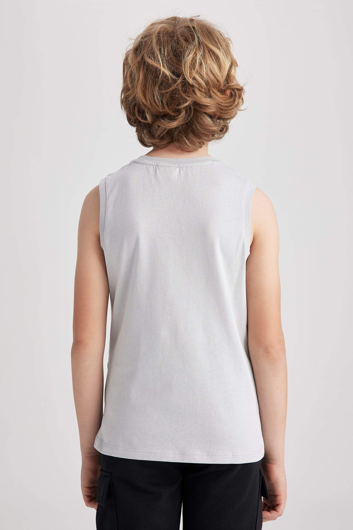 Майка с круглым вырезом для мальчиков