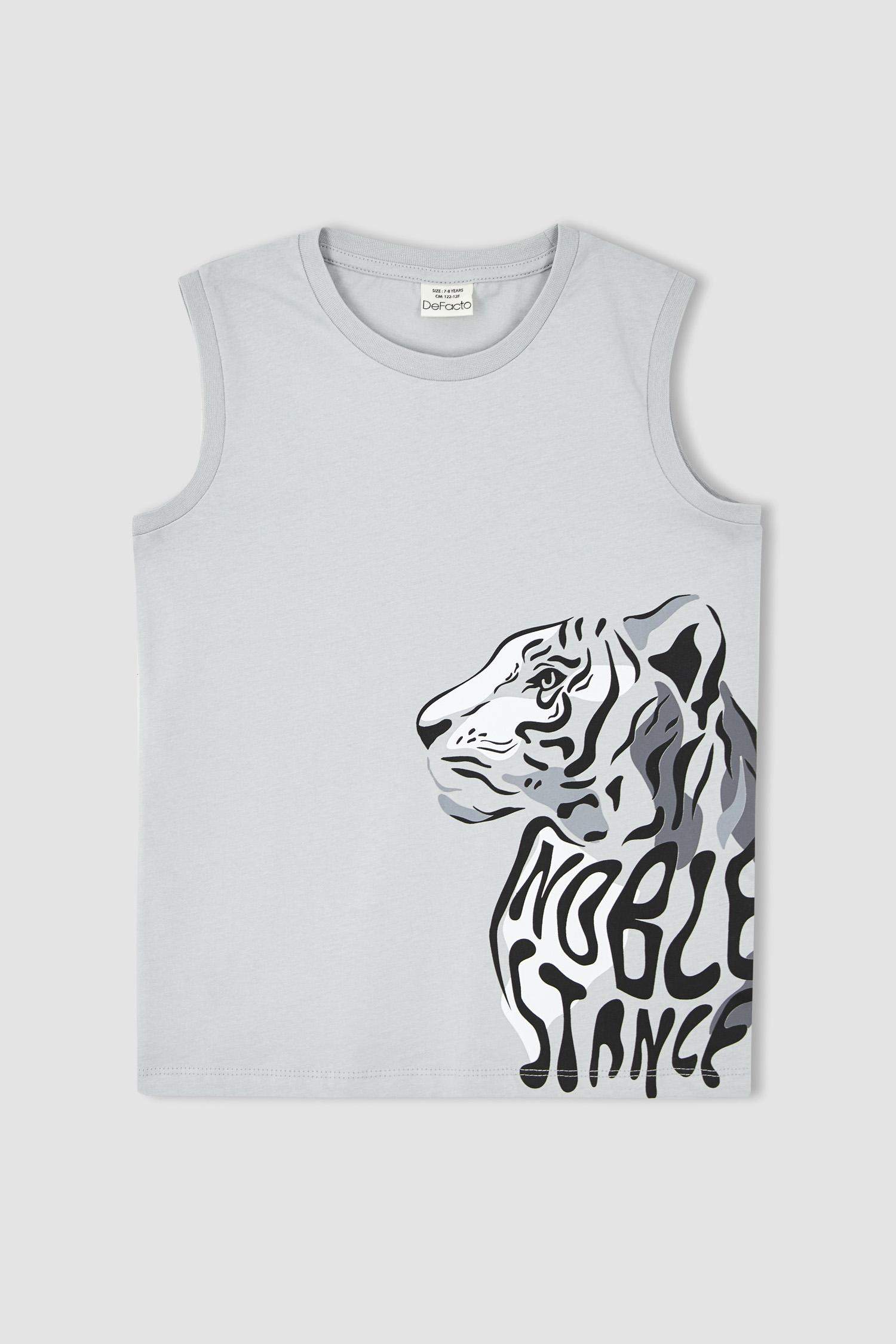 Майка с круглым вырезом для мальчиков