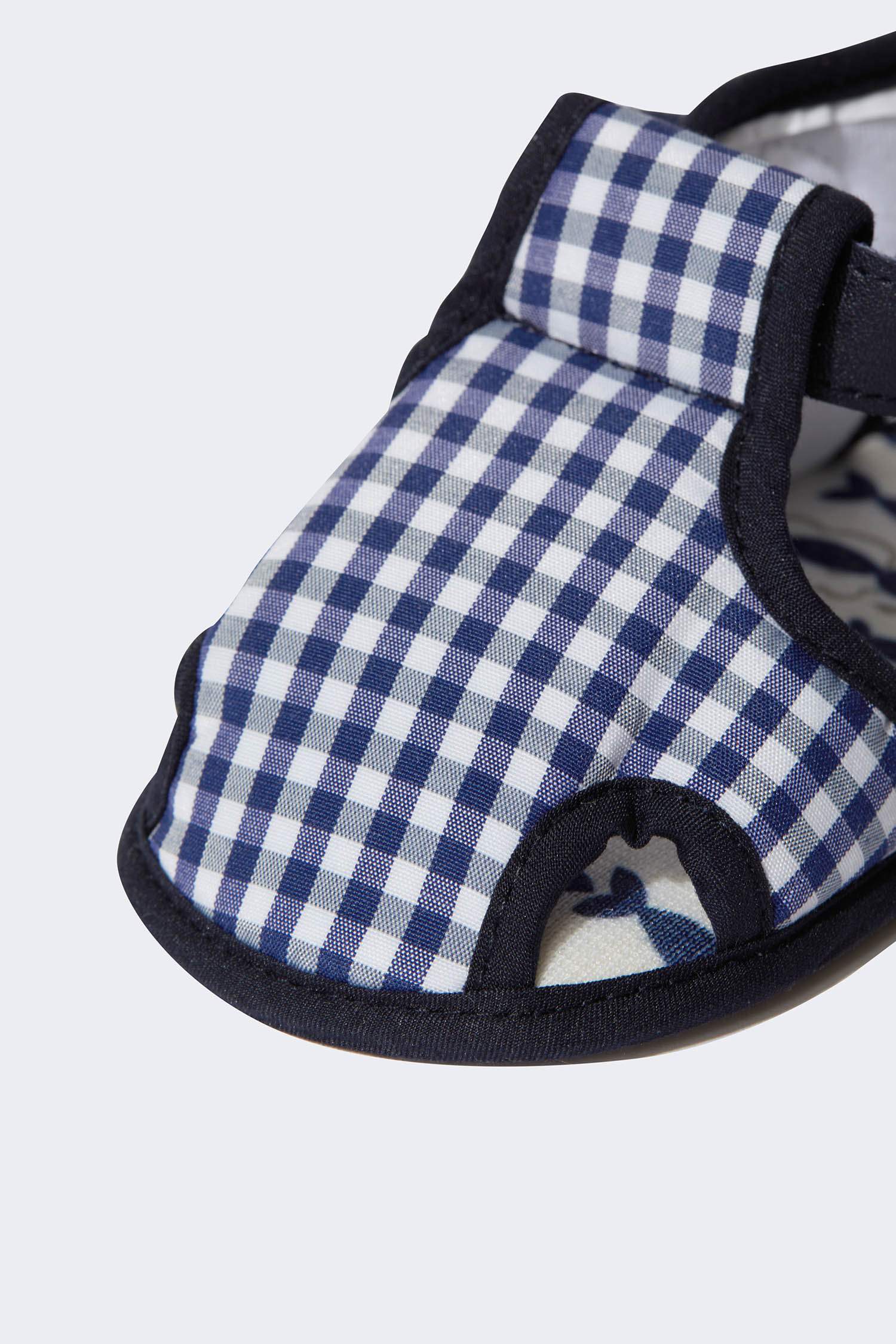 Navy Baby Boy Baby Boy Velcro Flat Sole Sandals 2656042 DeFacto